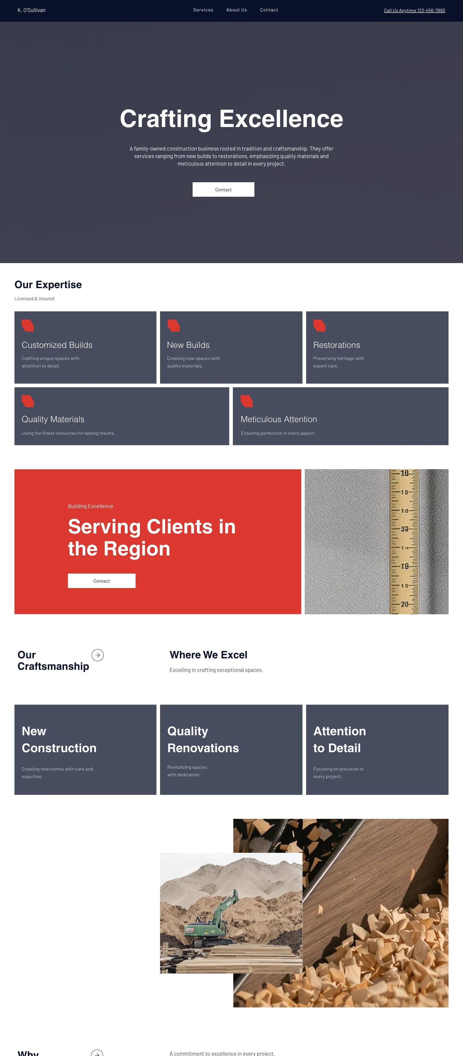 Construction Company (Dynamic) screenshot