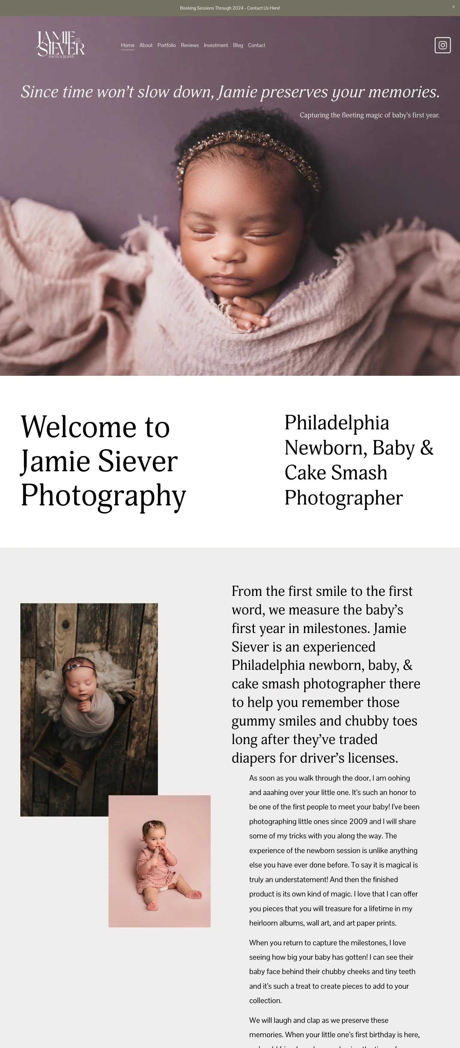 Jamie Siever Photography screenshot