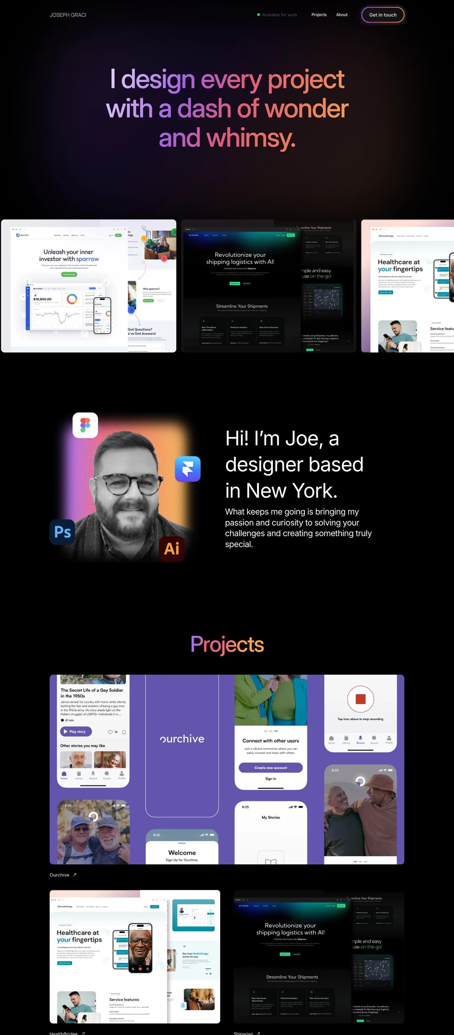 Joseph Graci screenshot