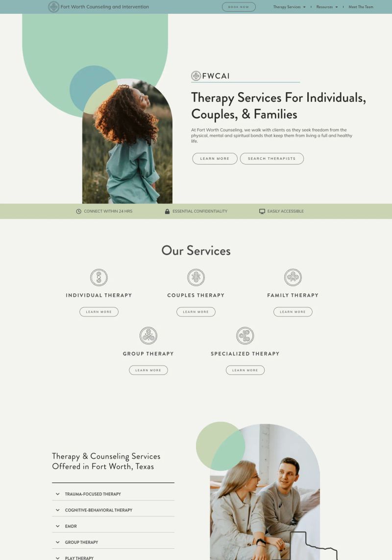 Fort Worth Counseling and Intervention screenshot