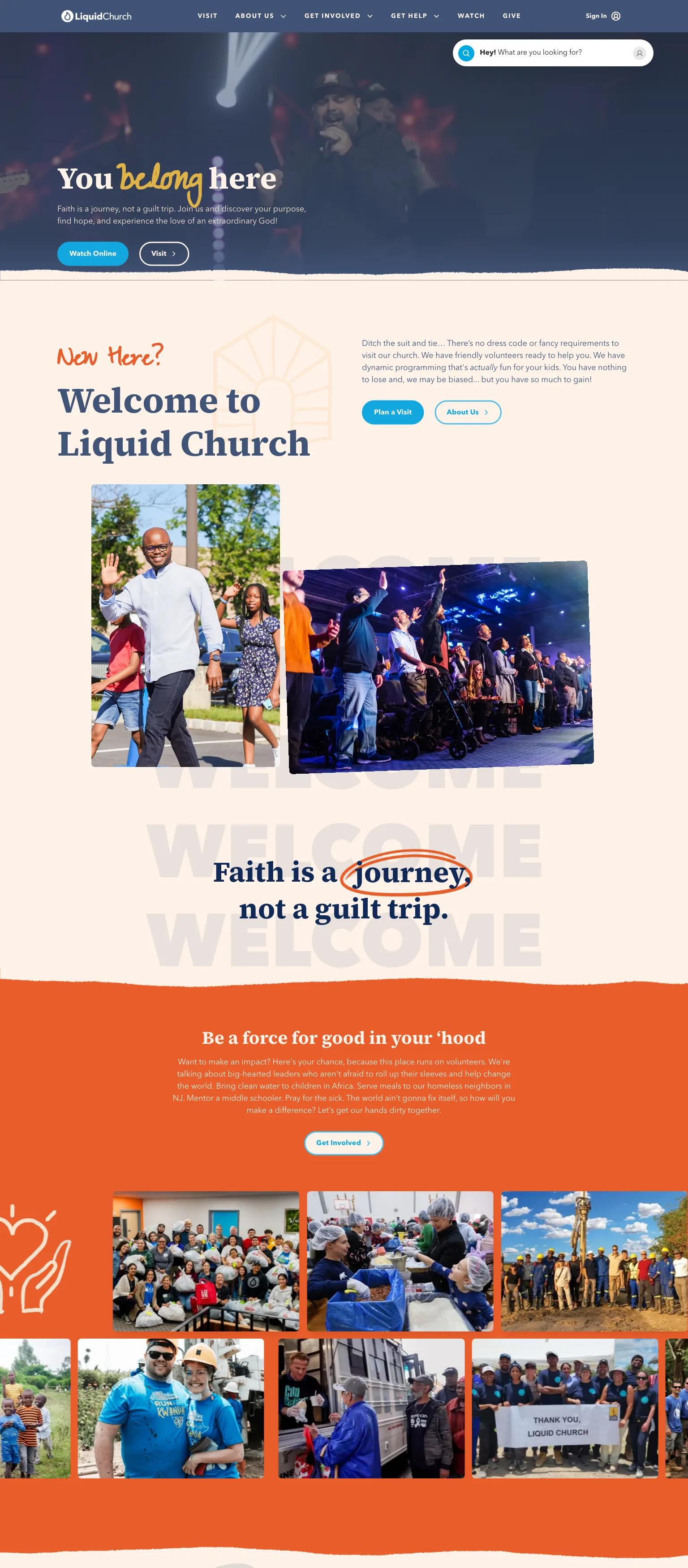 Liquid Church screenshot