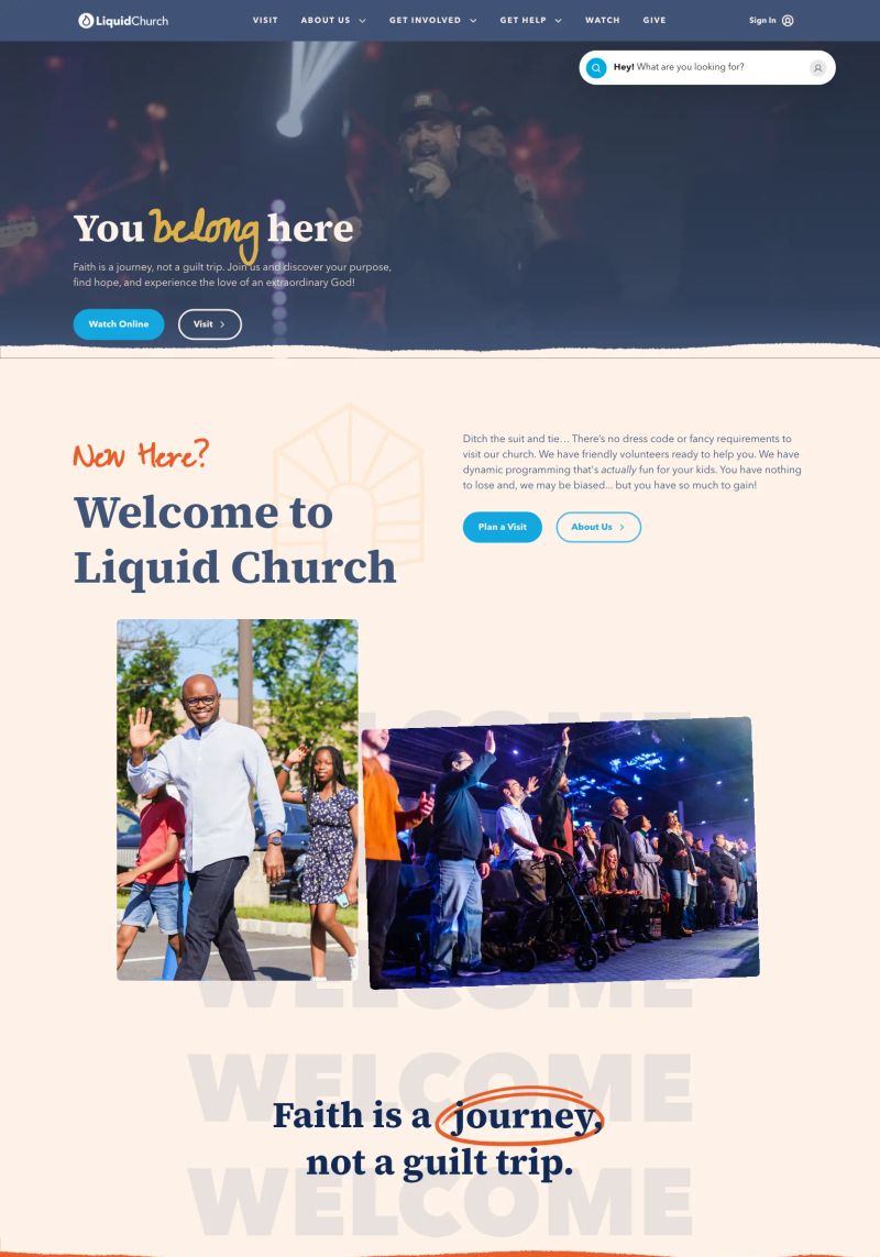 Liquid Church screenshot