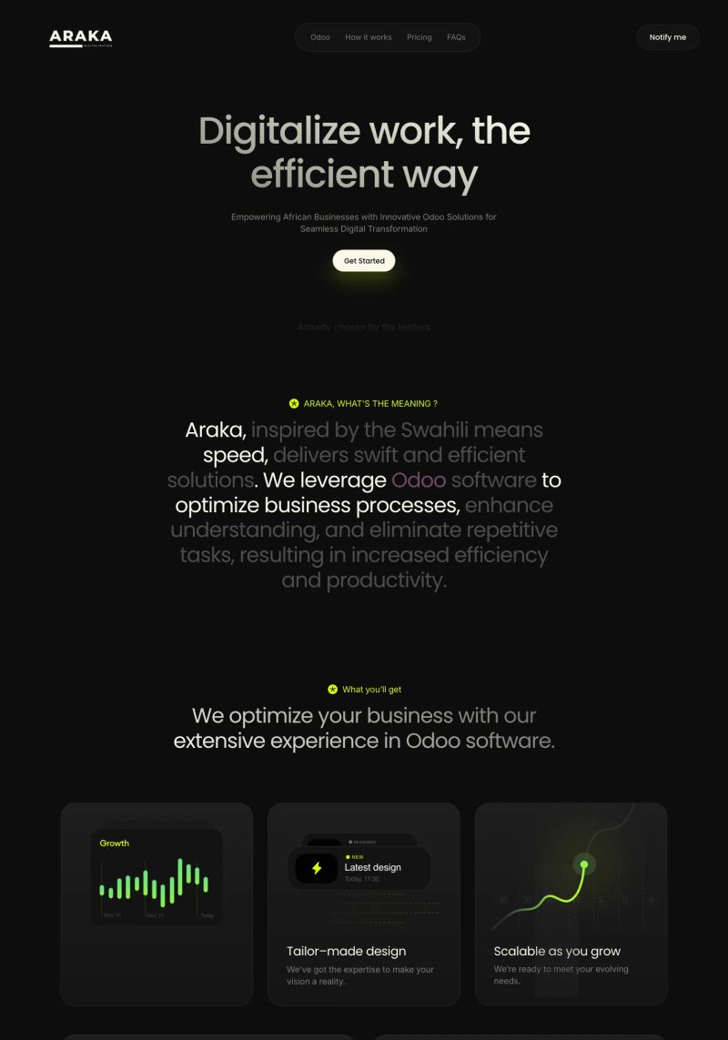 Araka screenshot