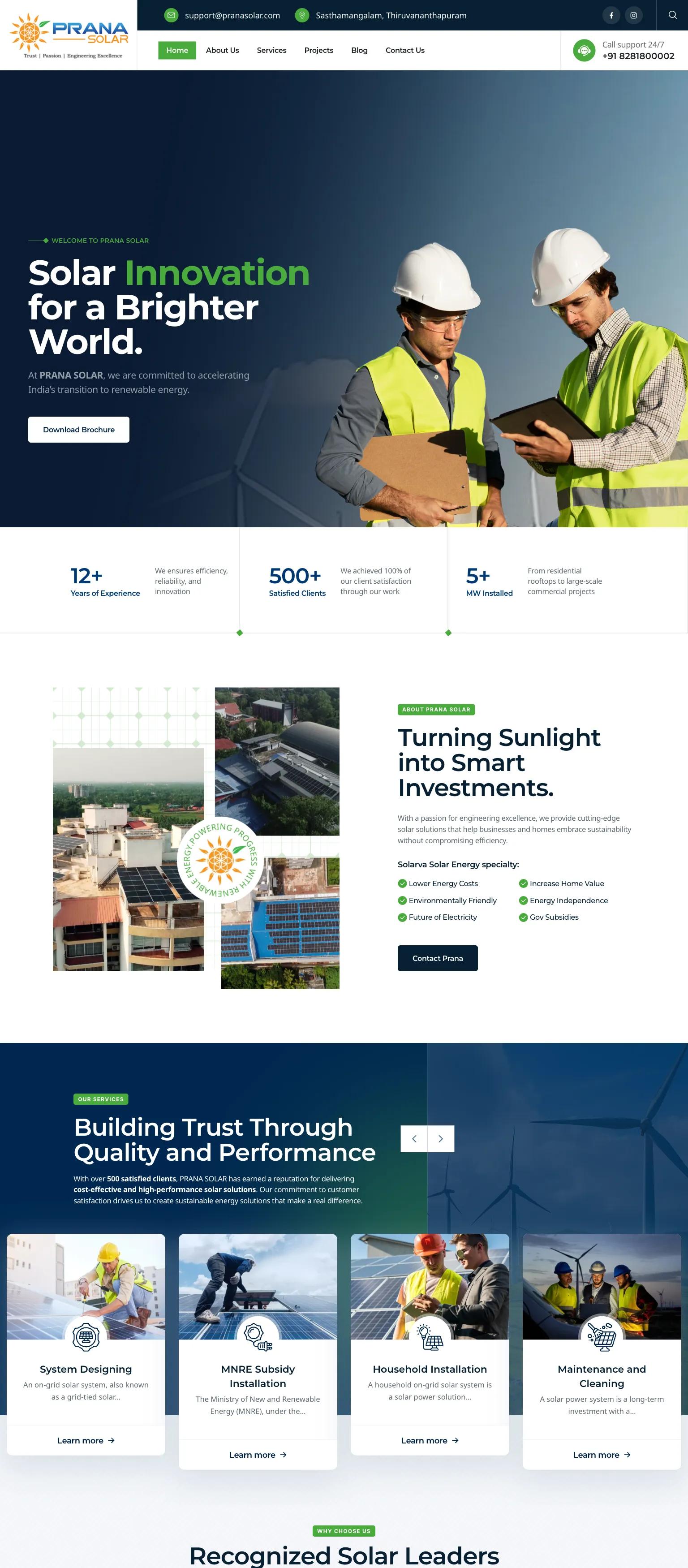 Prana Solar screenshot