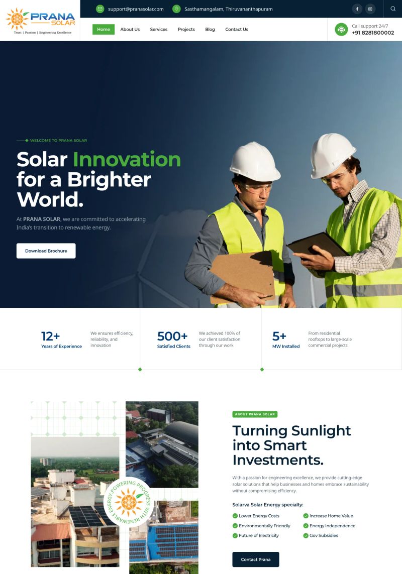 Prana Solar screenshot