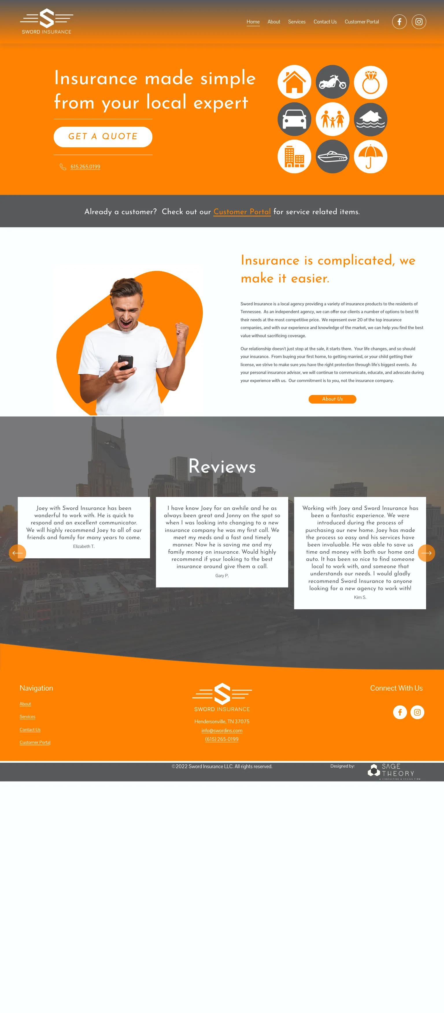 Sword Insurance screenshot