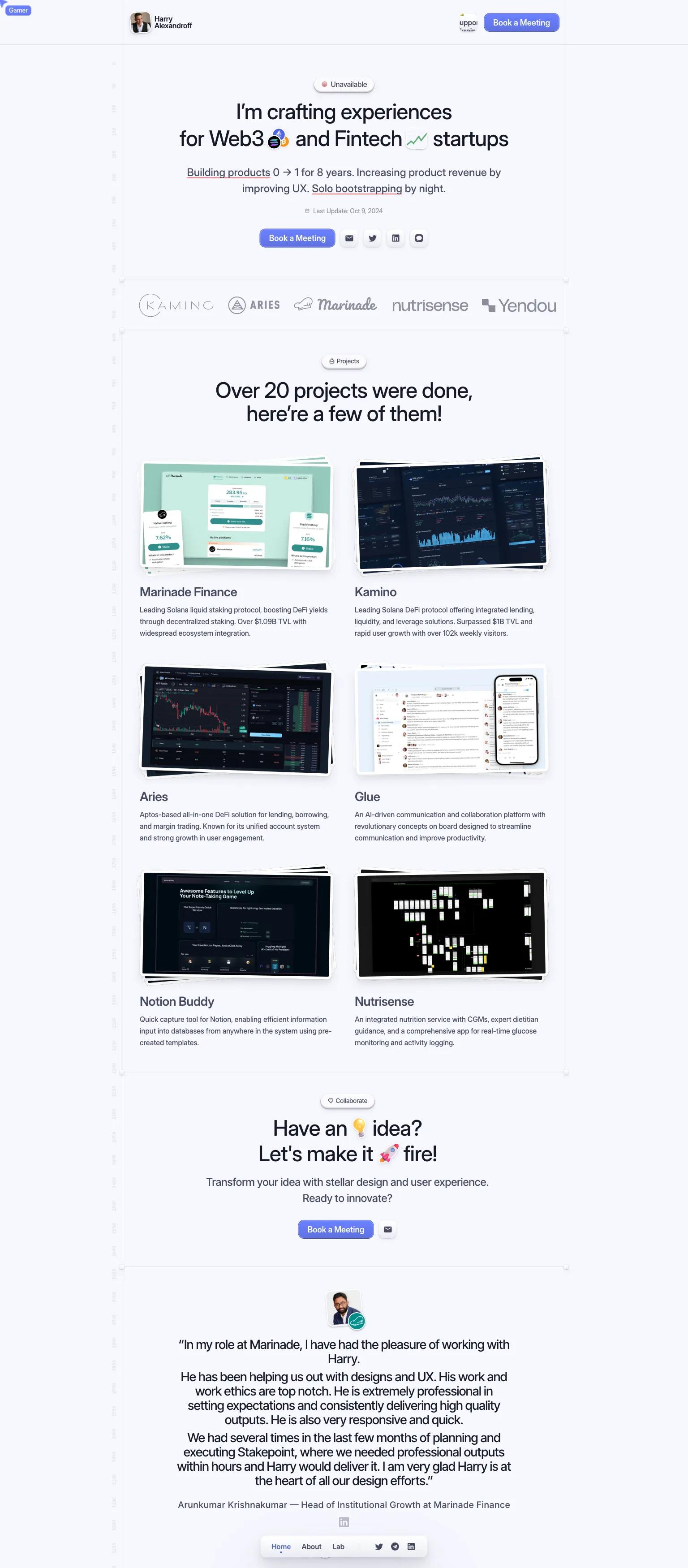 Harry Alexandroff screenshot