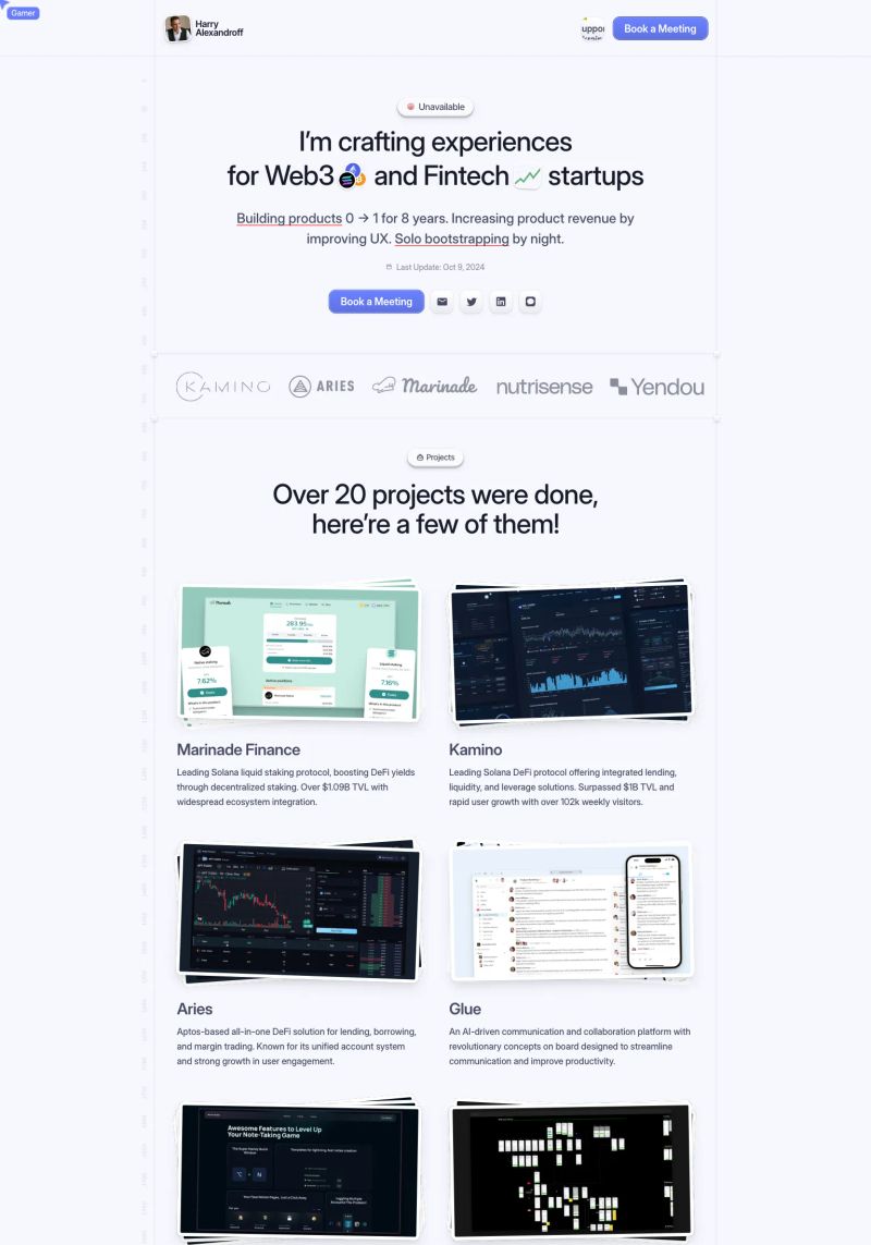 Harry Alexandroff screenshot