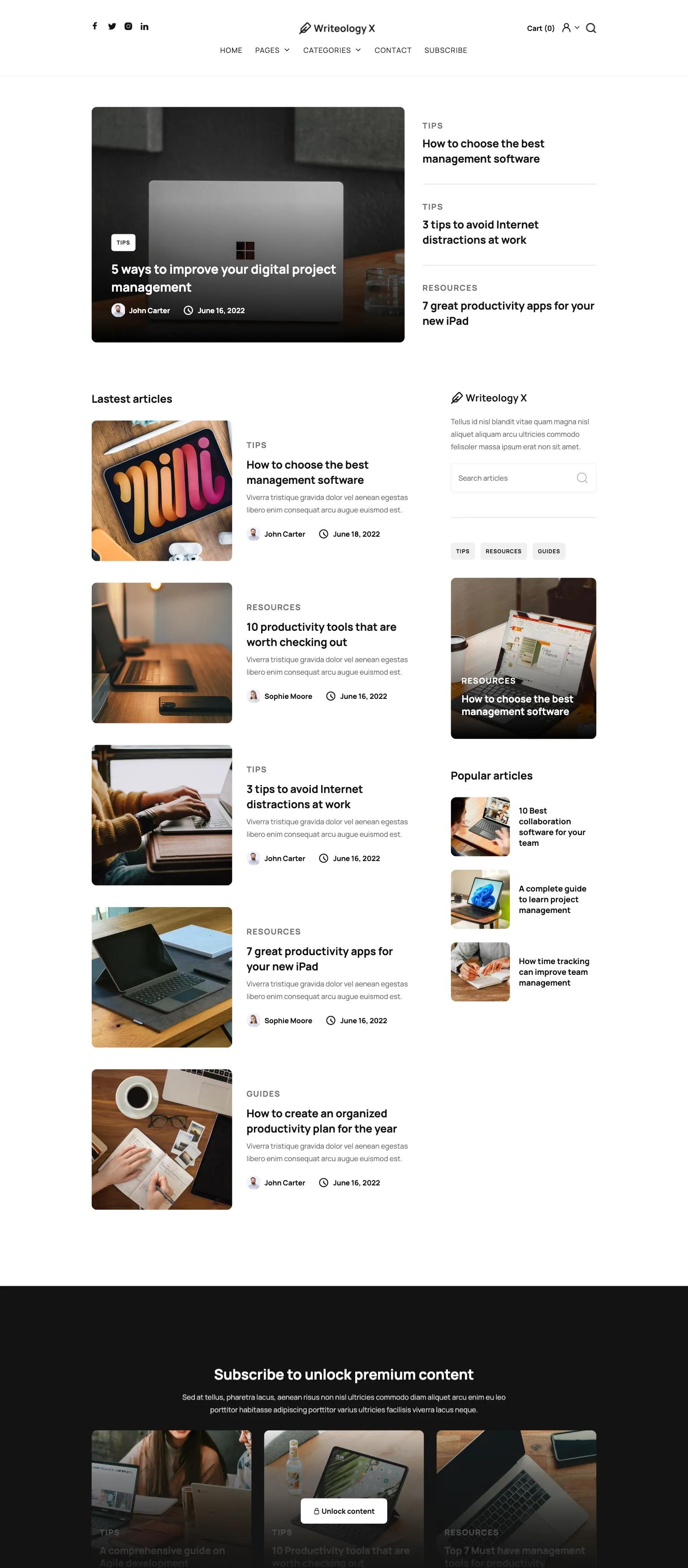 Writeology X screenshot