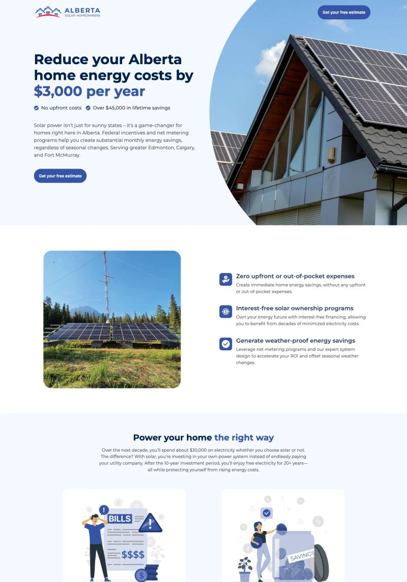Alberta Solar screenshot