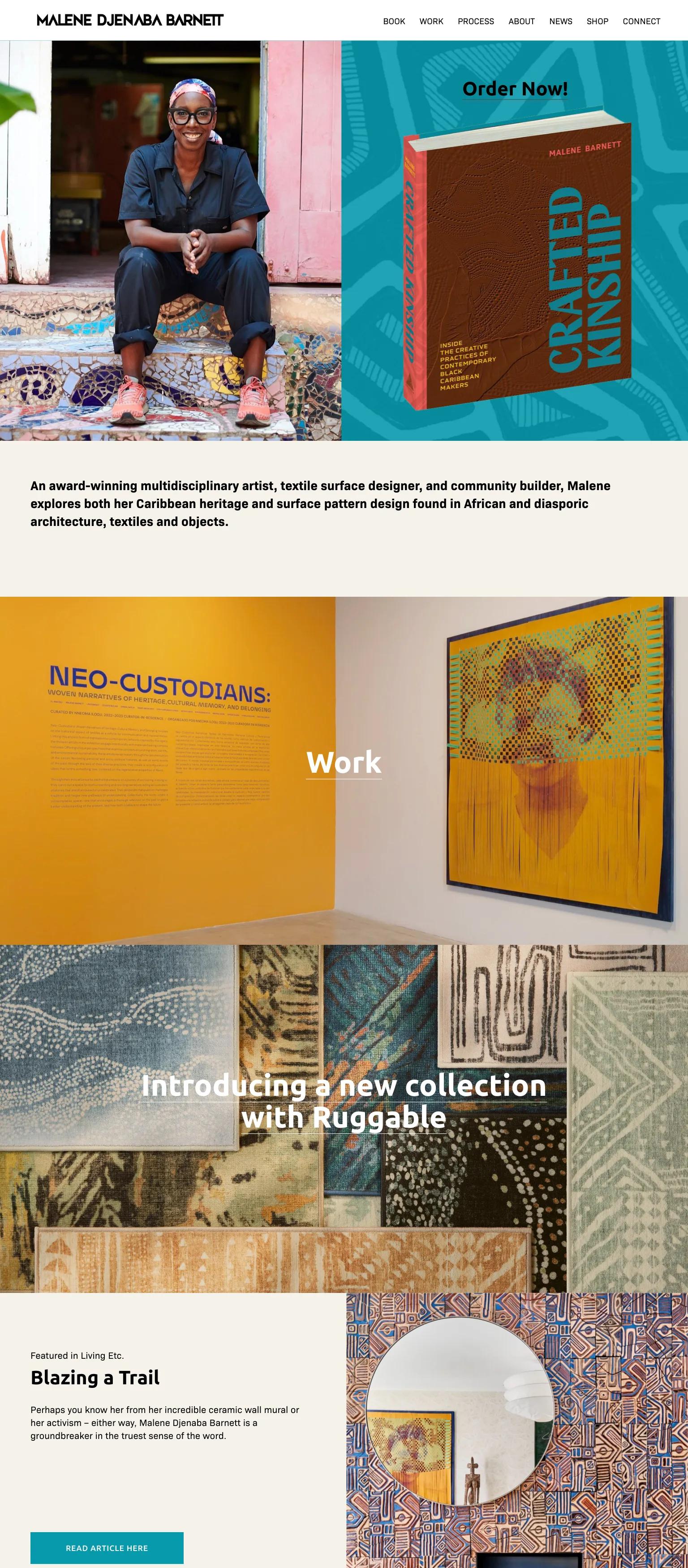 Malene Barnett screenshot