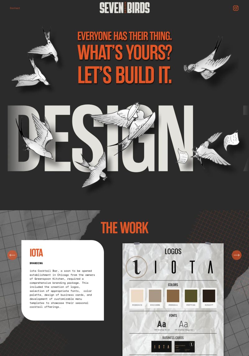 7 Birds Design screenshot