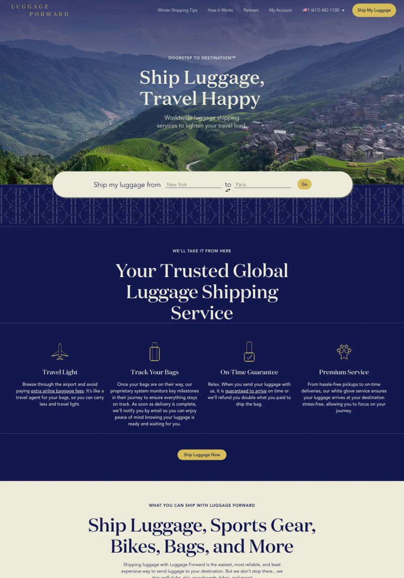 Luggage Forward screenshot