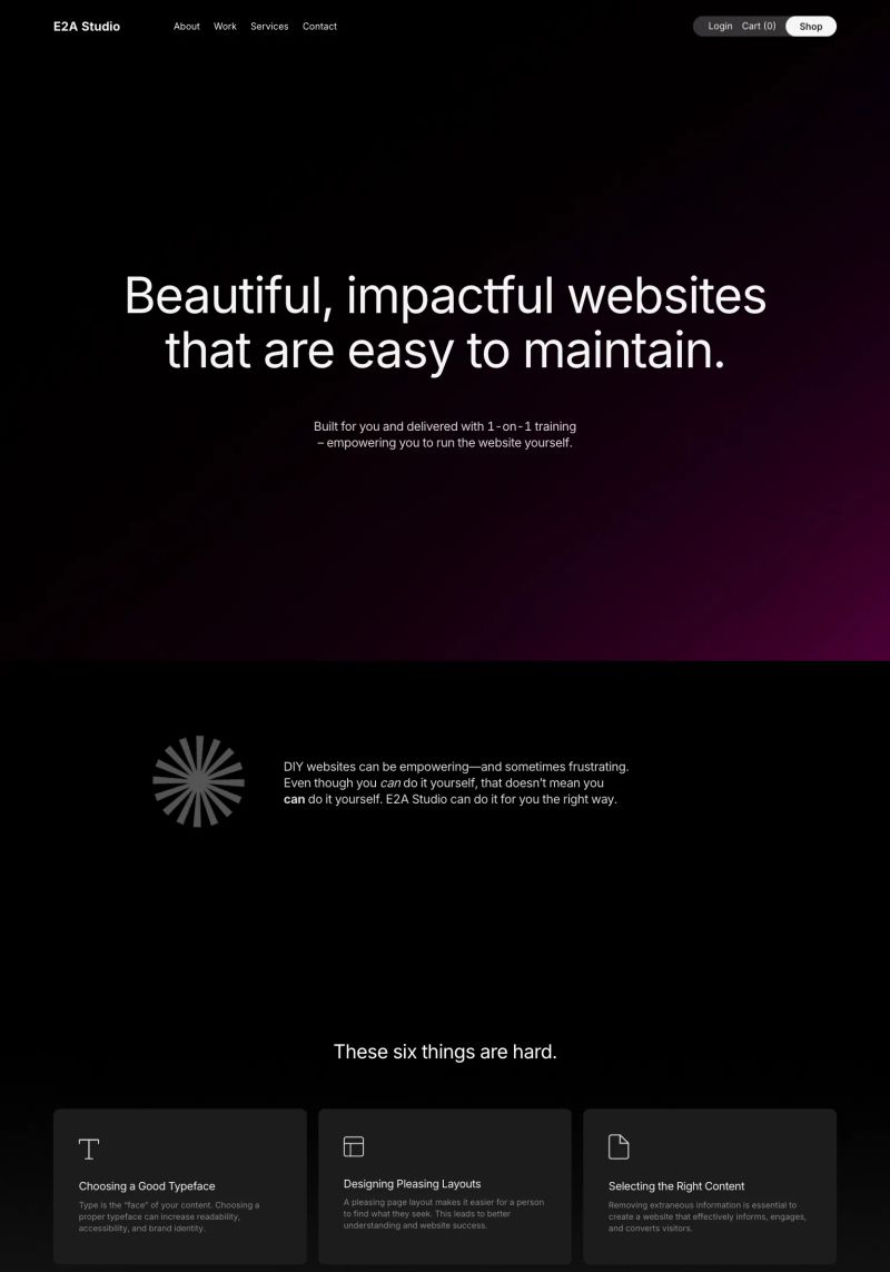 E2A Studio screenshot