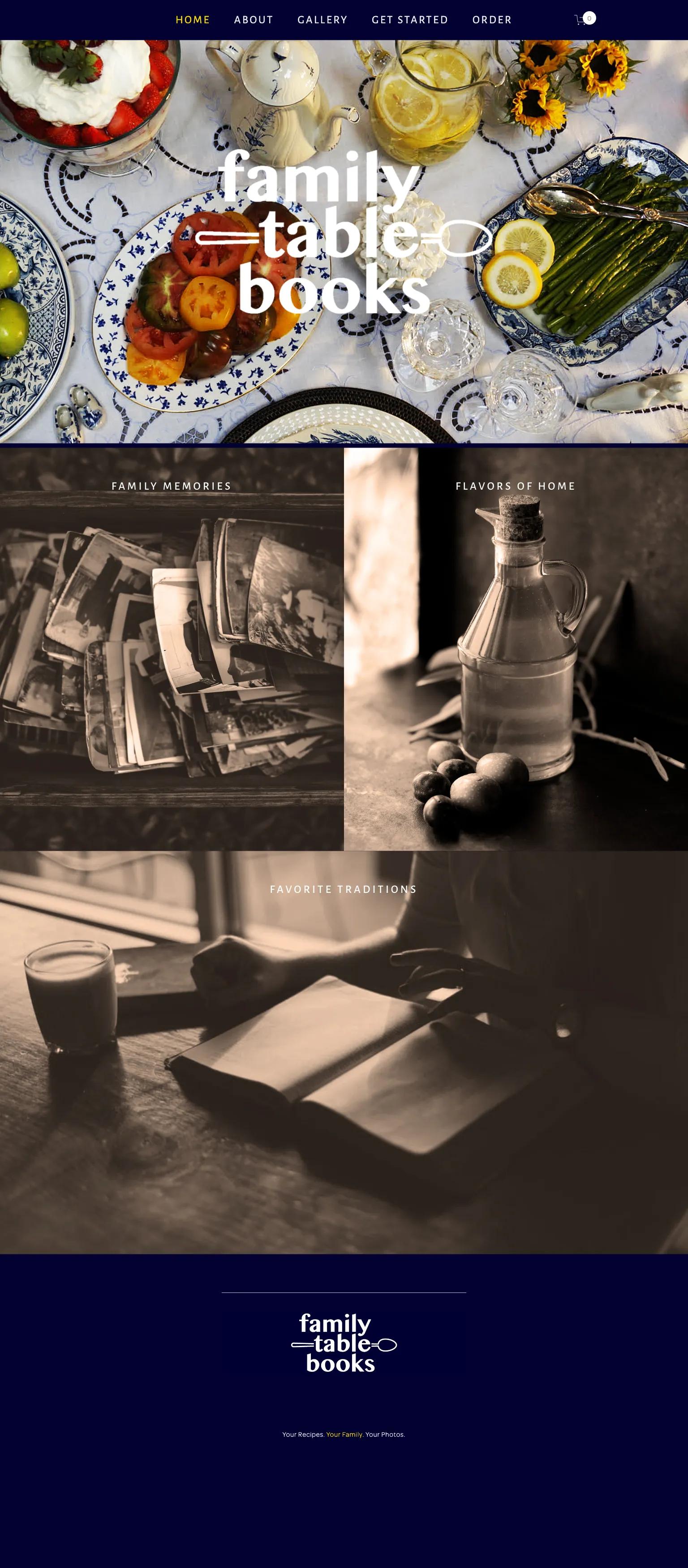 Family Table Books screenshot