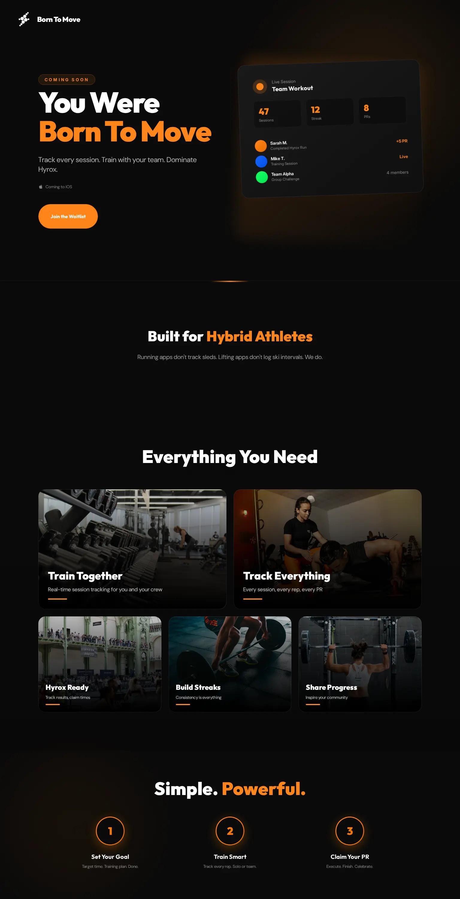 Born To Move screenshot