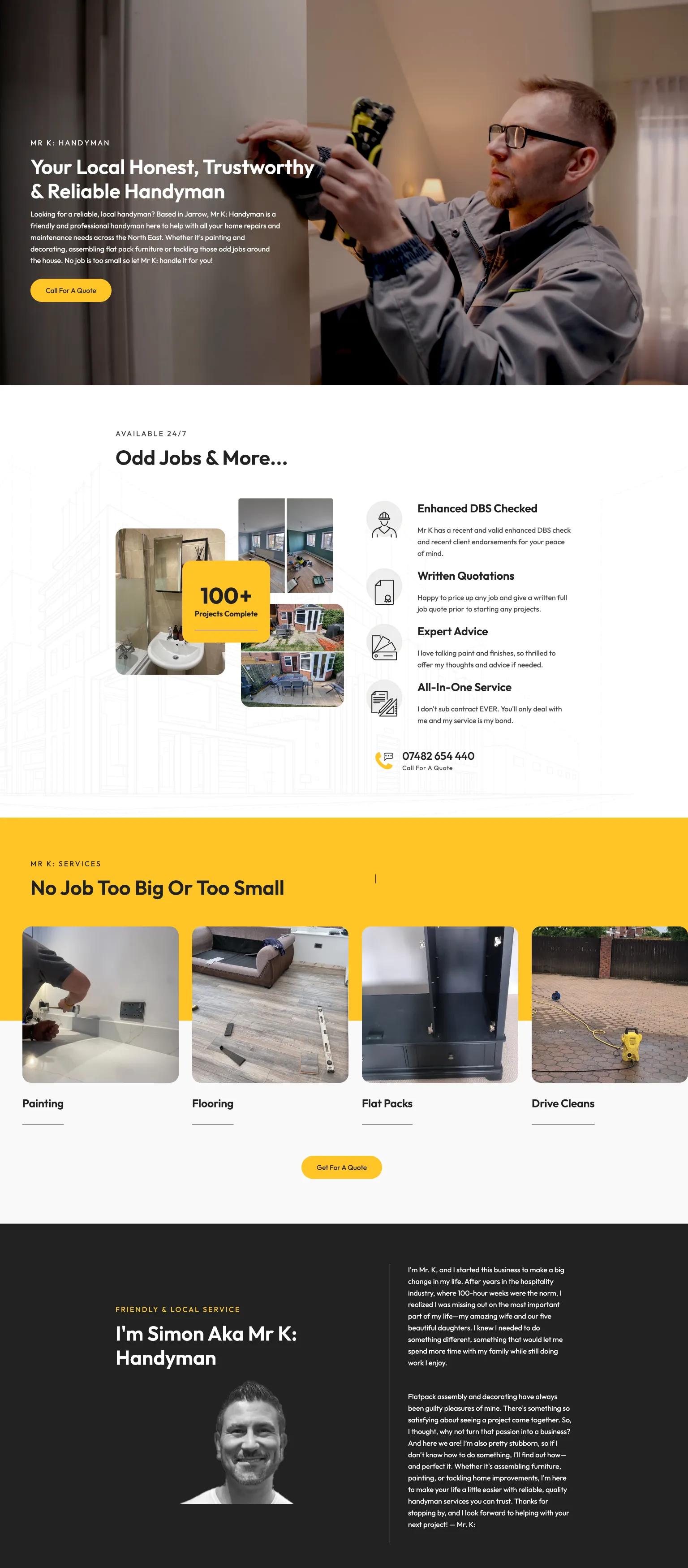 Mr K Handyman screenshot