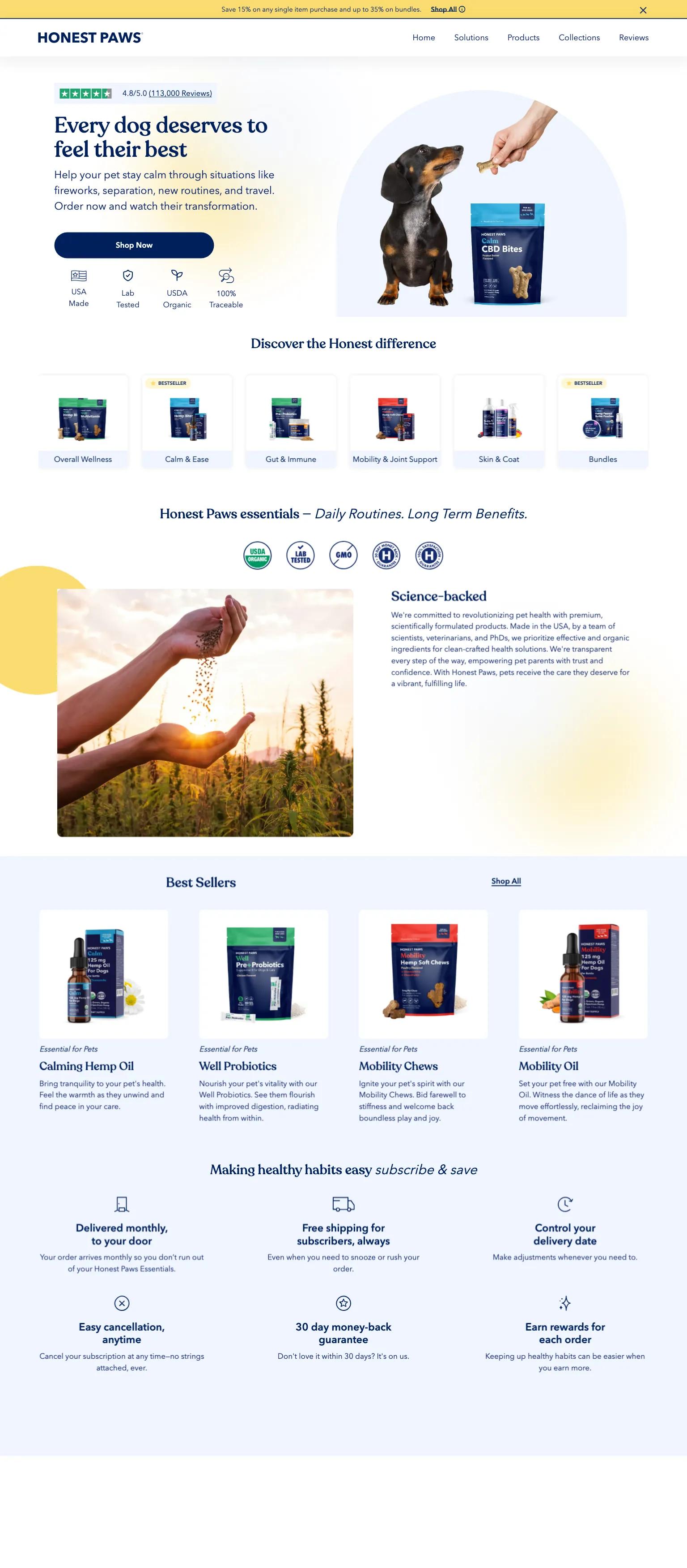 Honest Paws screenshot