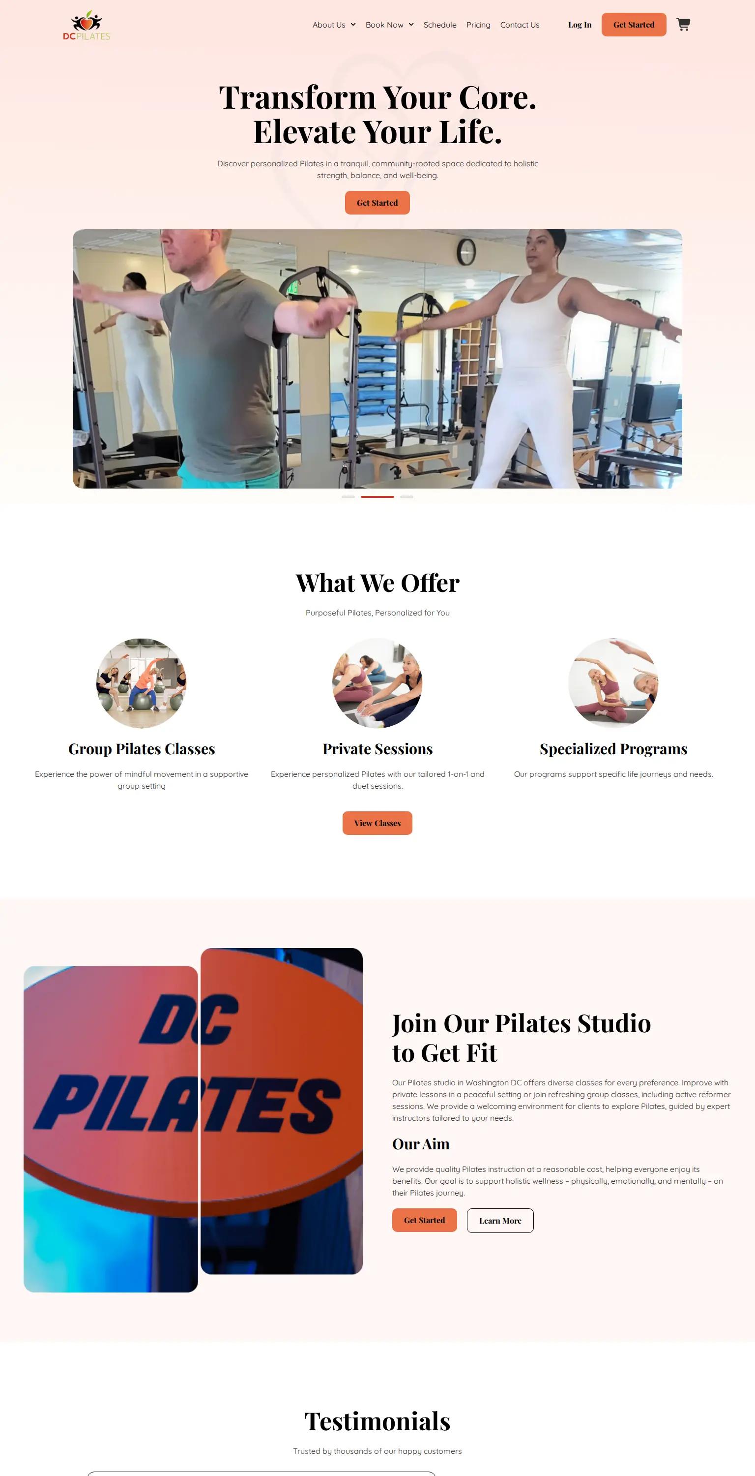 DCPILATES screenshot