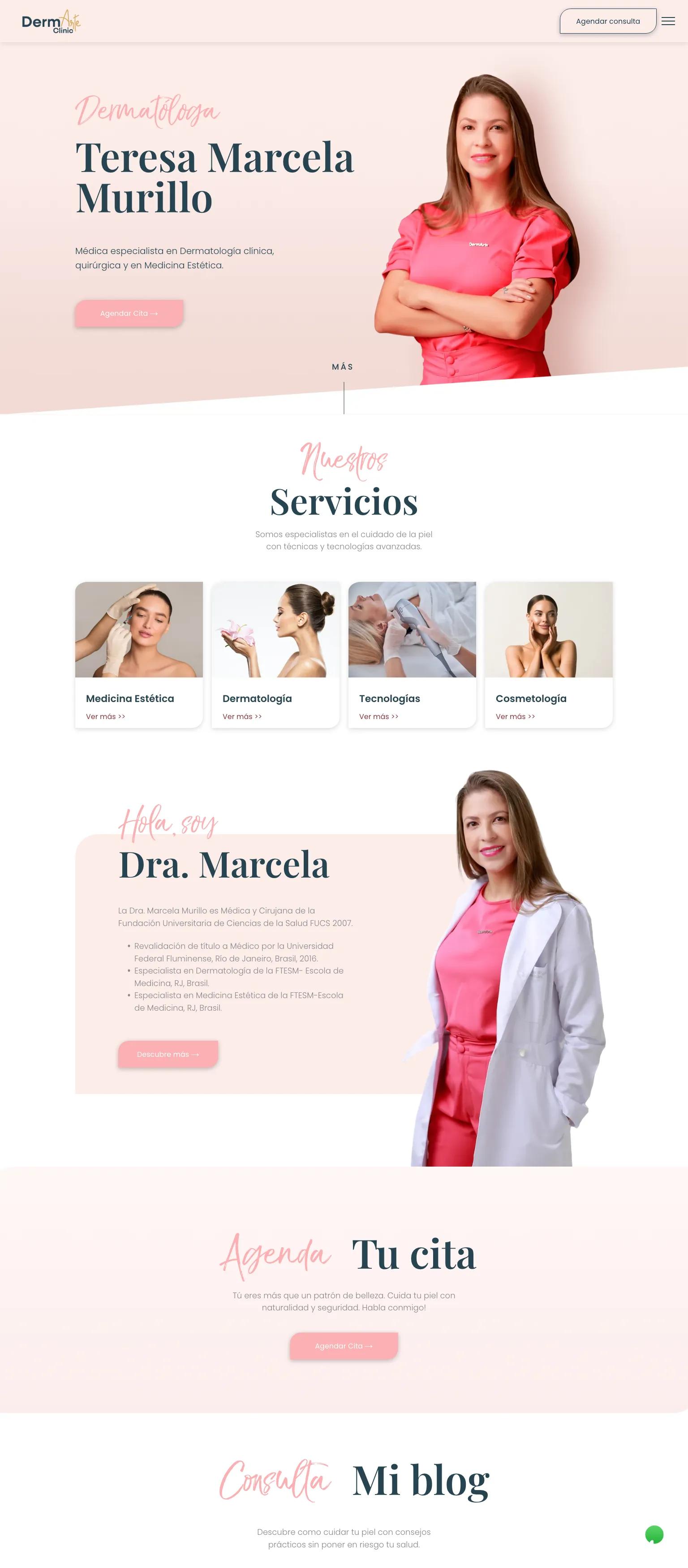 Dermarte Clinic screenshot