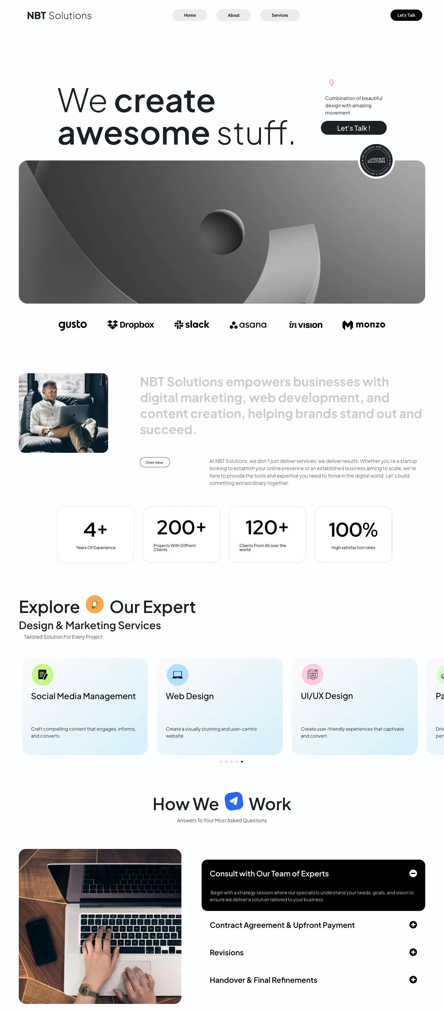NBT Solutions screenshot