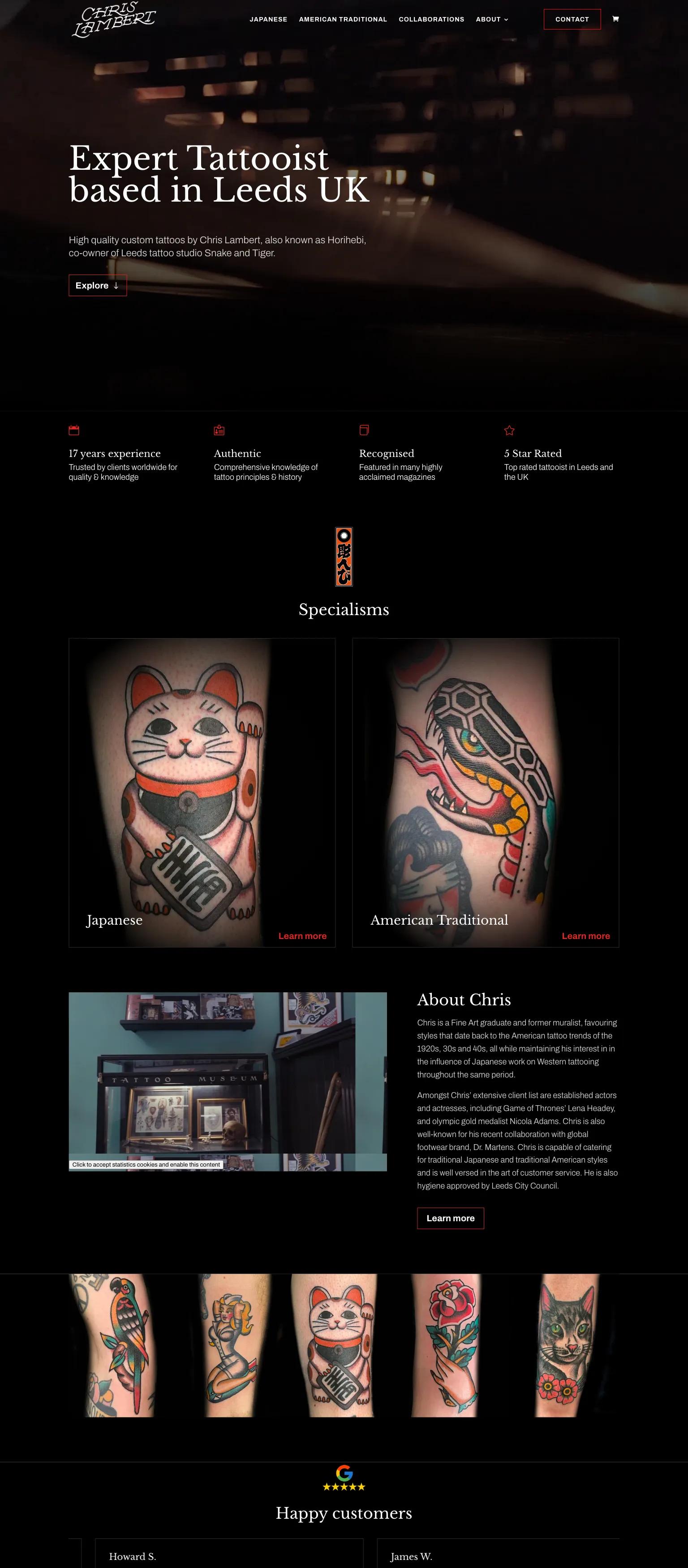 Chris Lambert screenshot