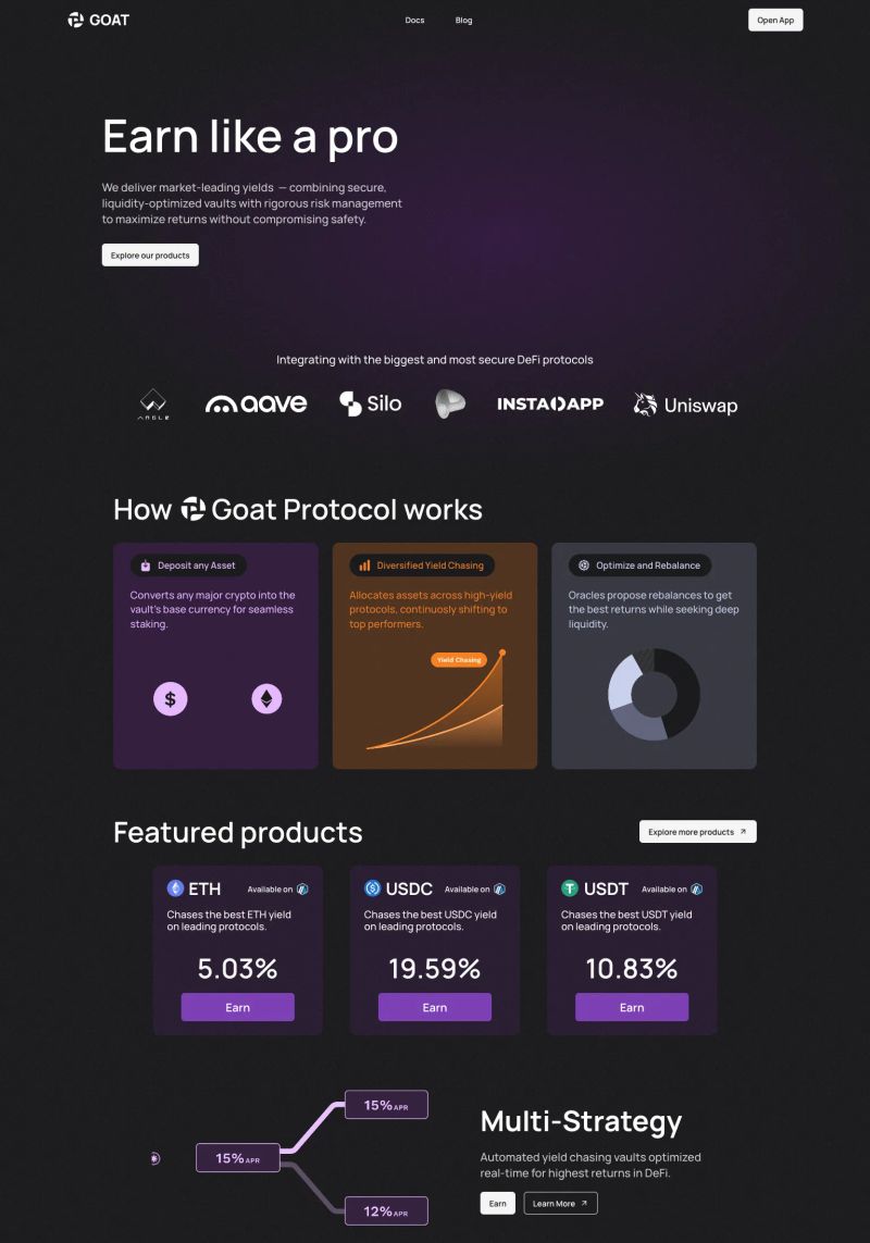 Goat Protocol screenshot