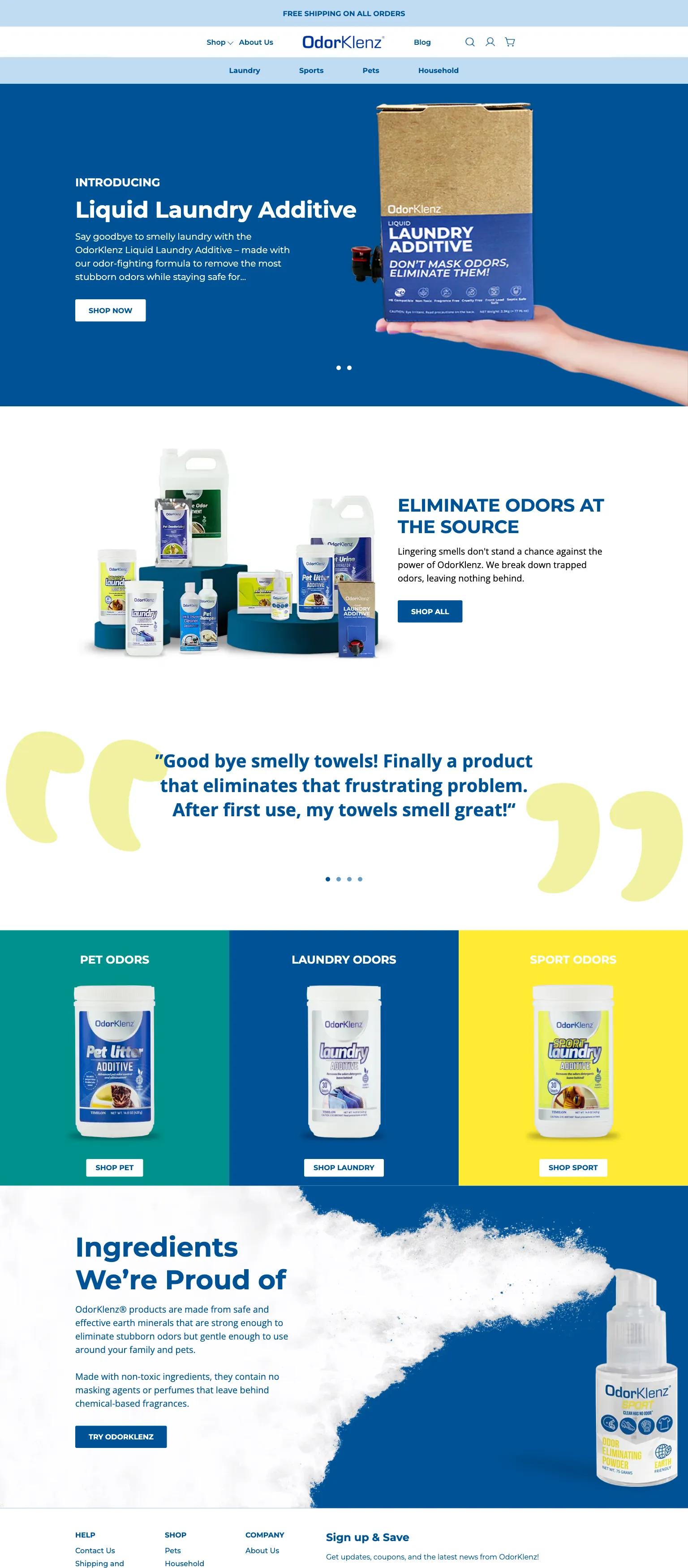 OdorKlenz screenshot