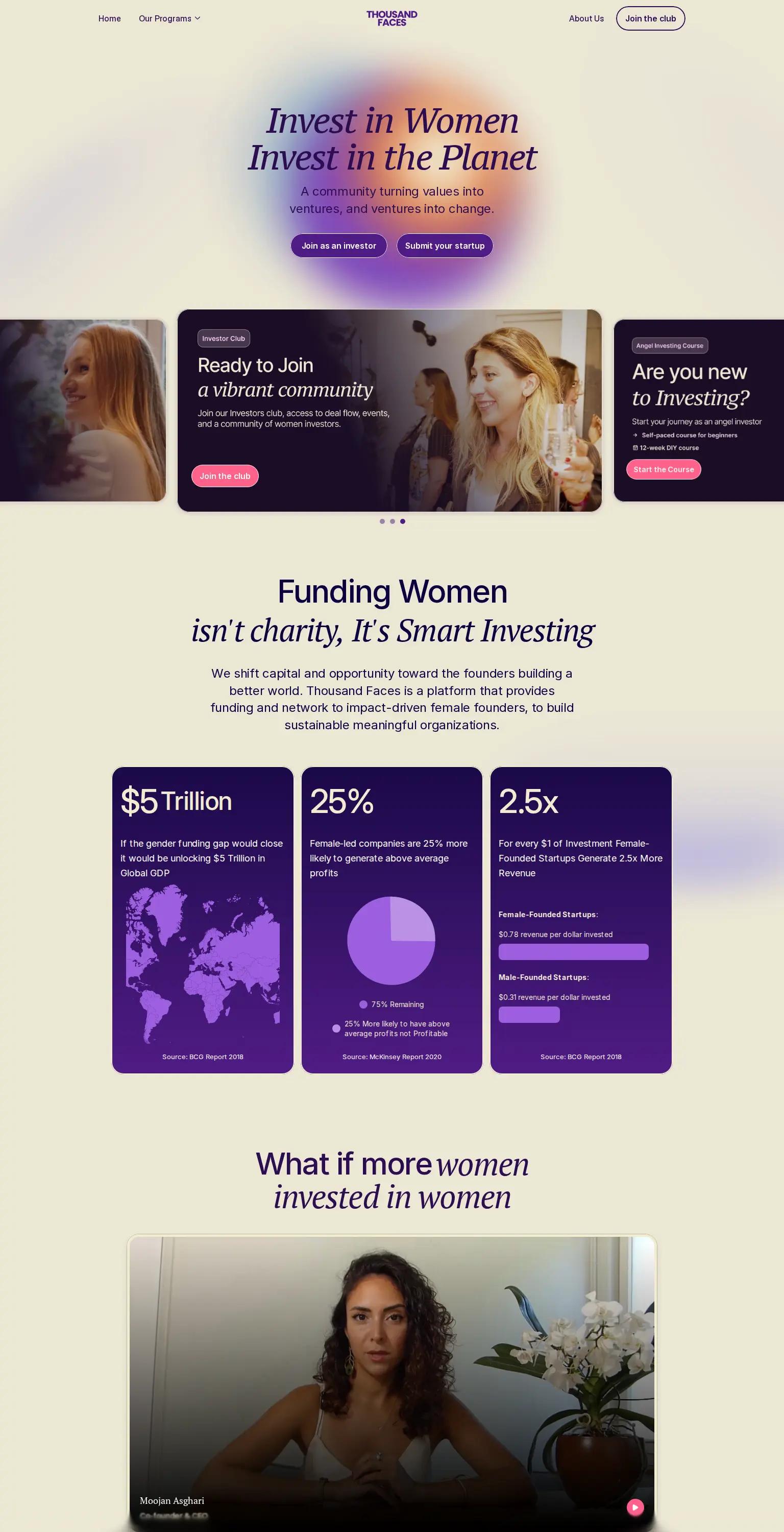 Thousand Faces screenshot