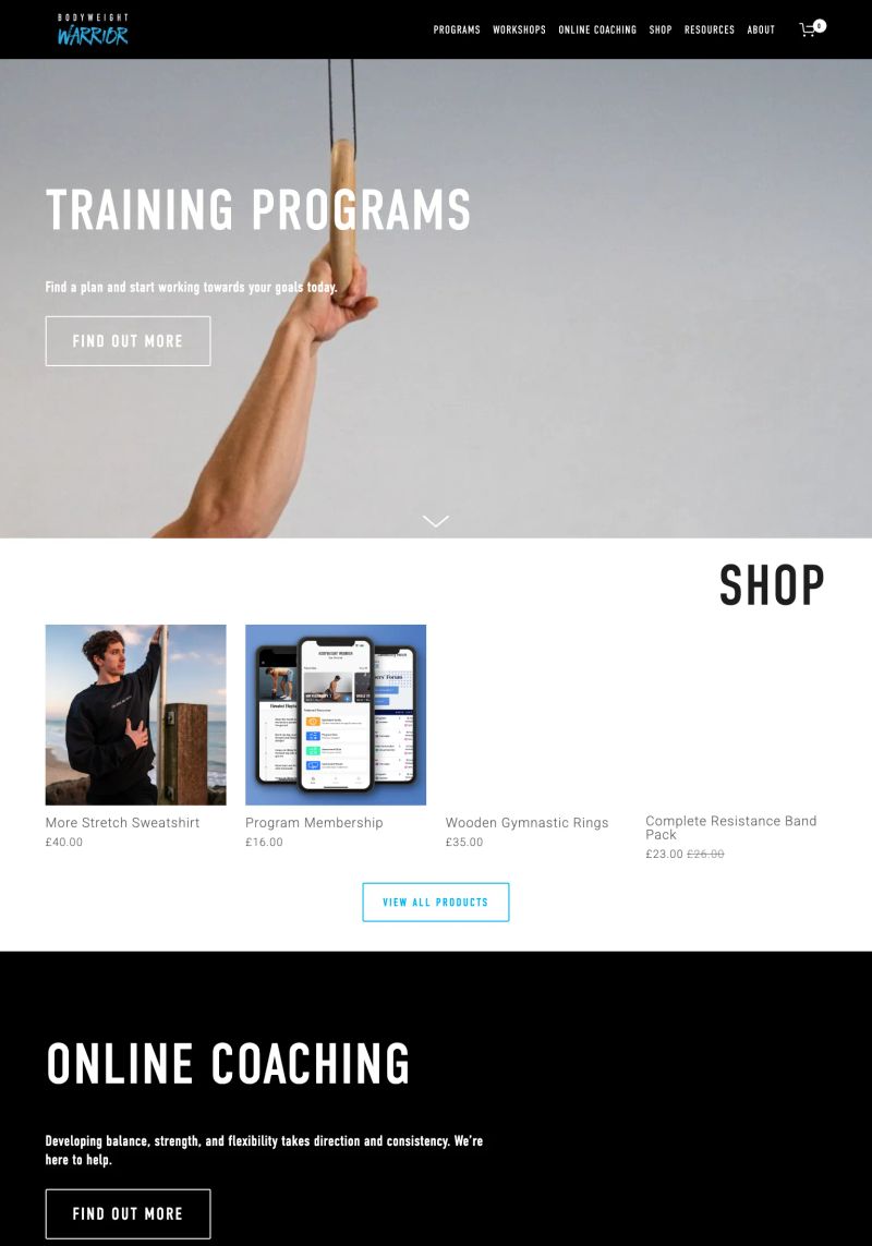Bodyweight Warrior screenshot