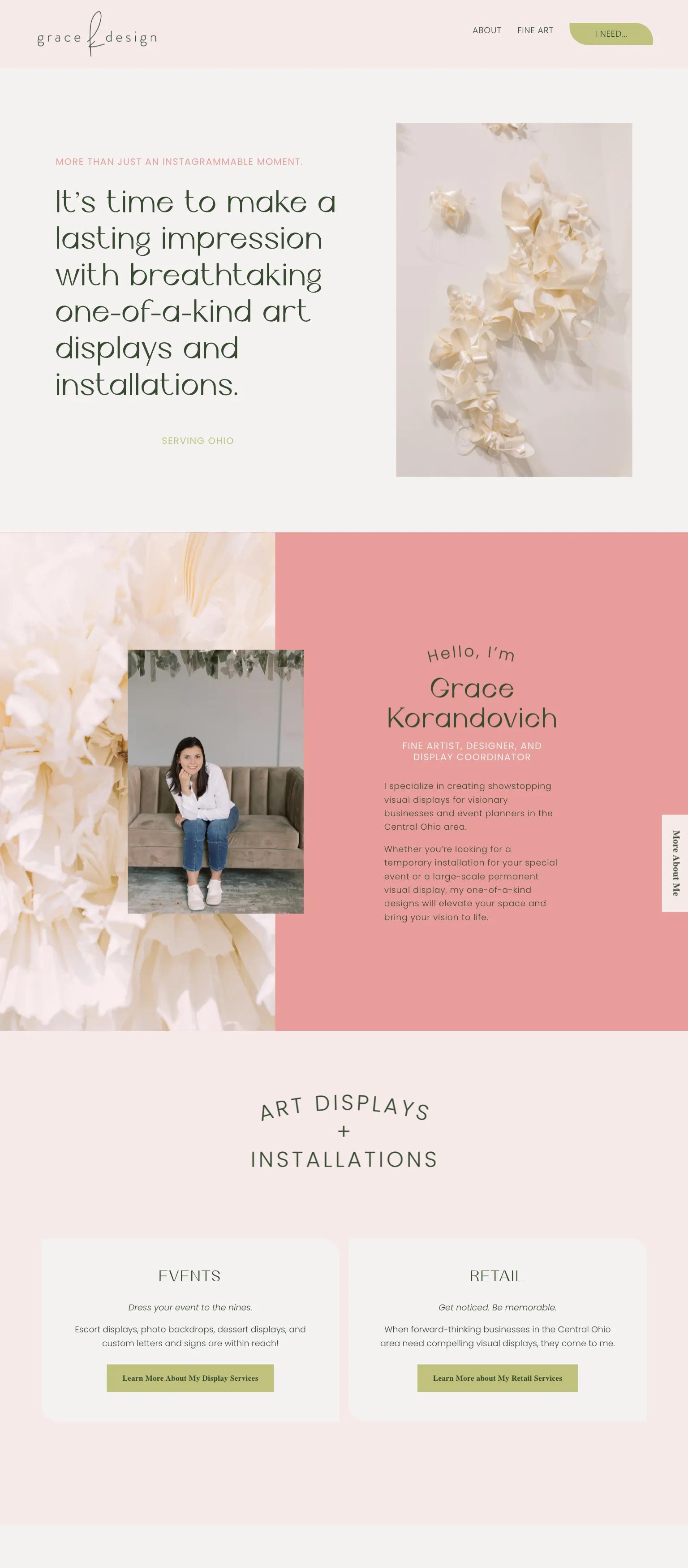 Grace K Design screenshot