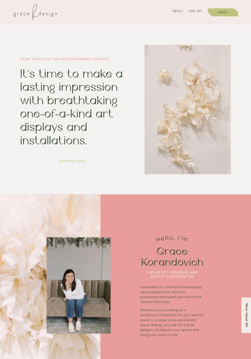 Grace K Design screenshot