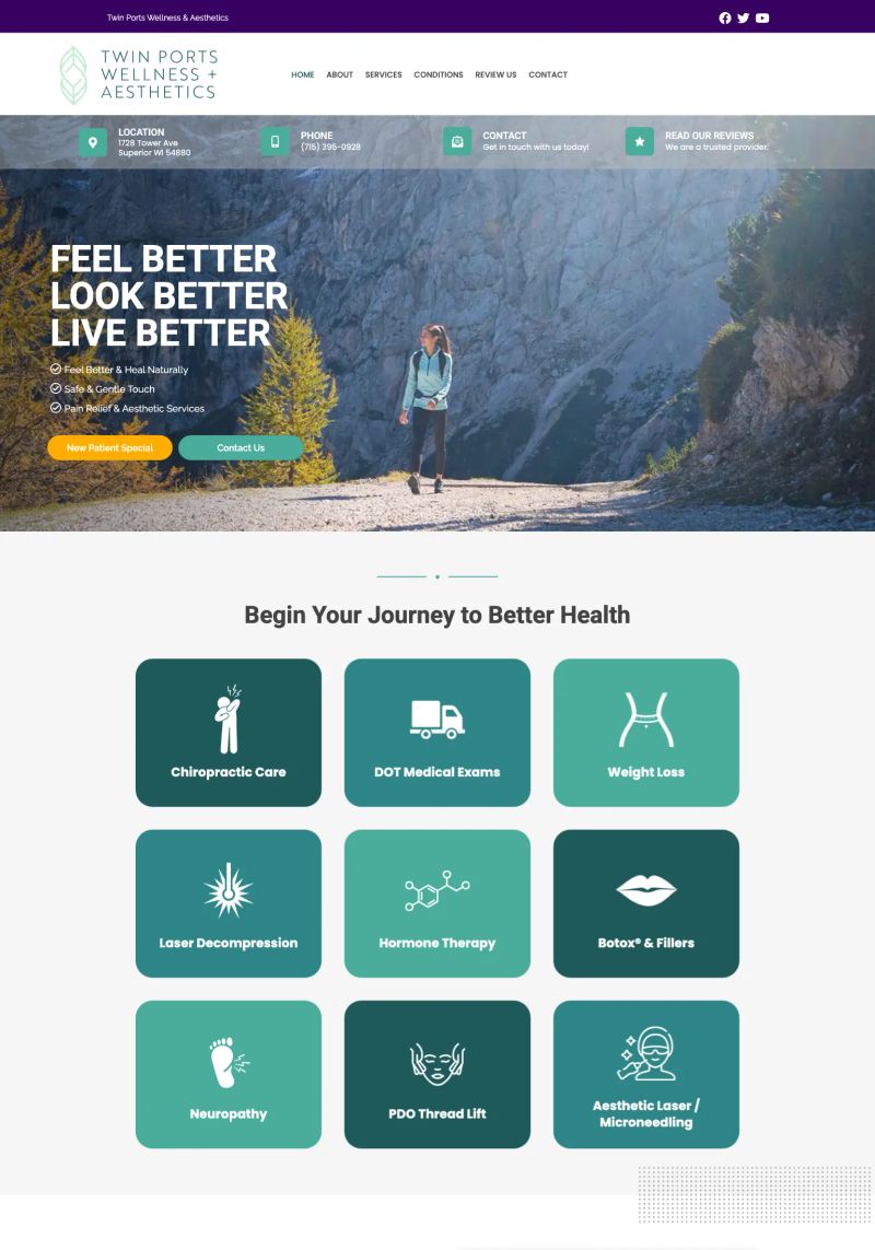 Twin Ports Wellness & Aesthetics screenshot