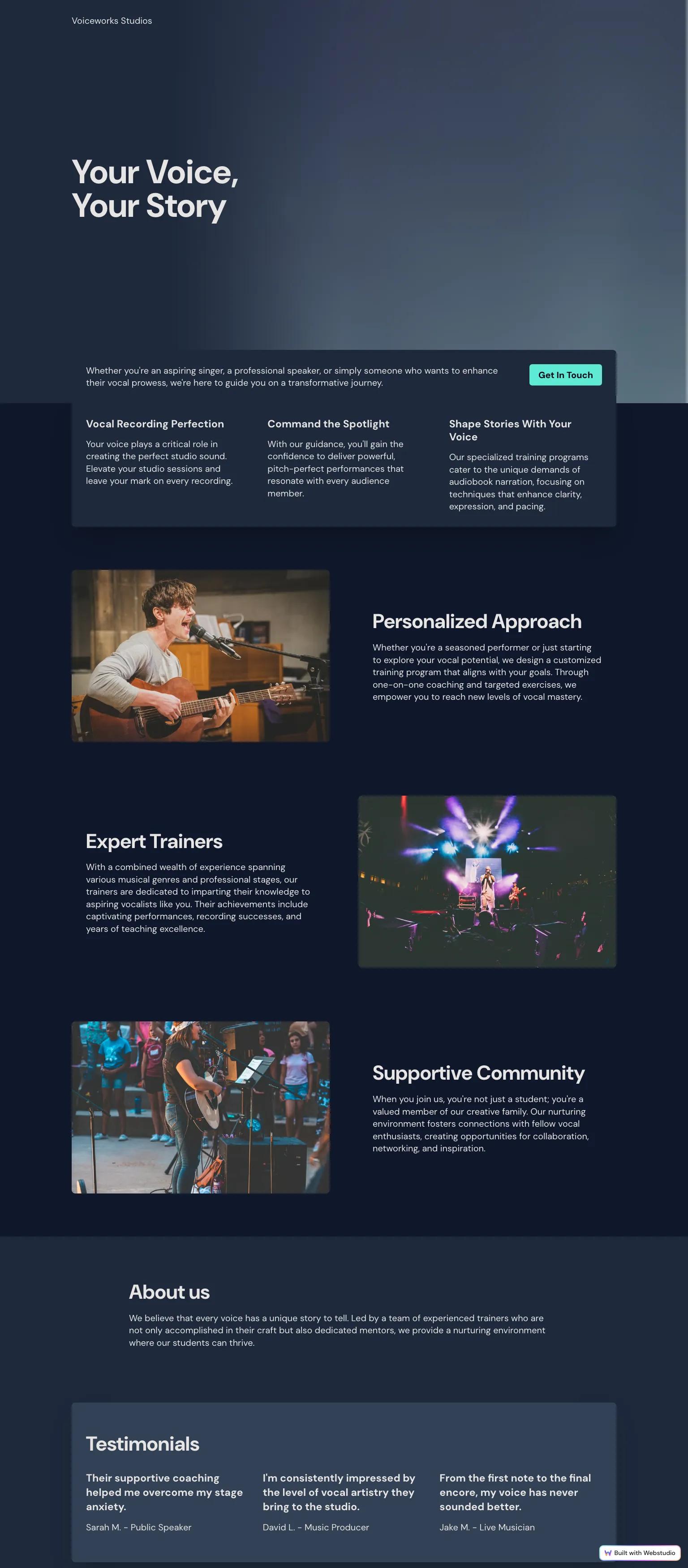 Marketing screenshot