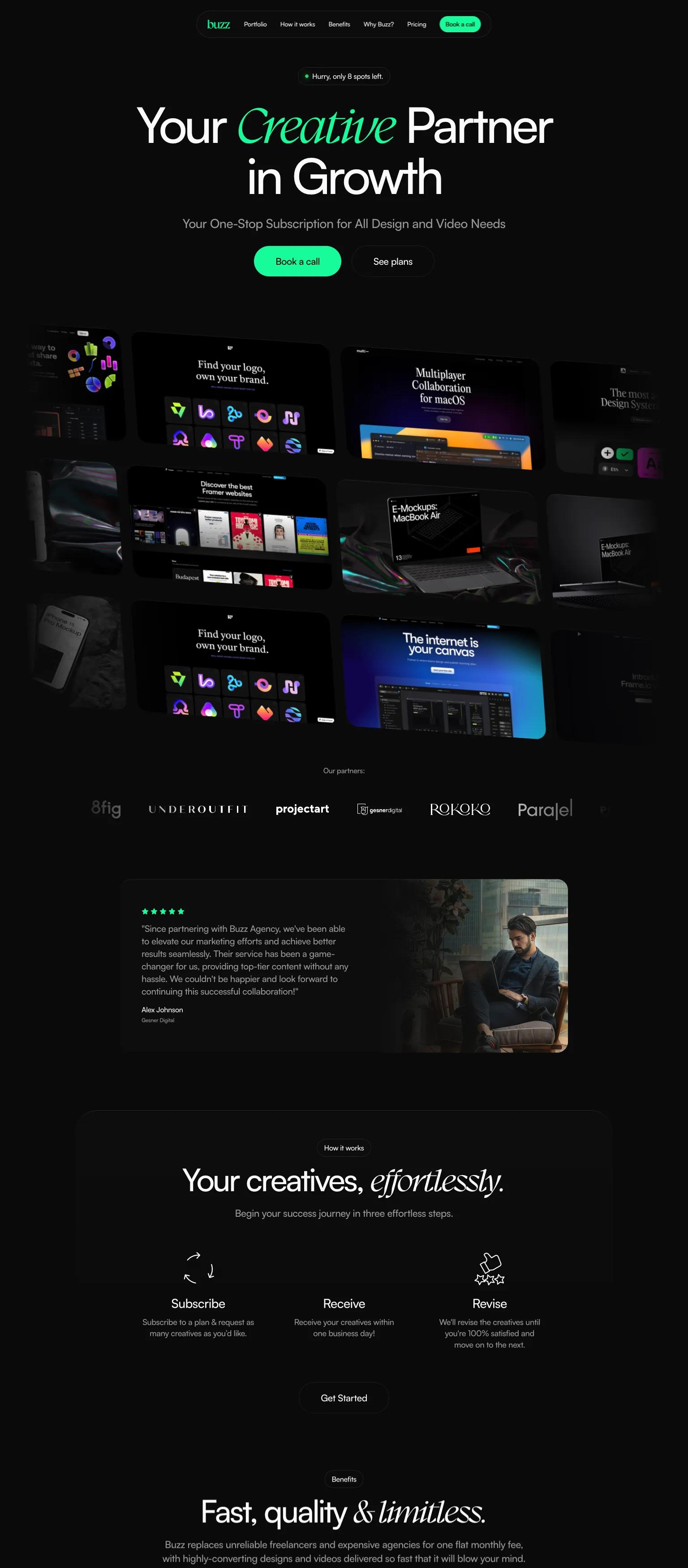 Buzz Agency screenshot