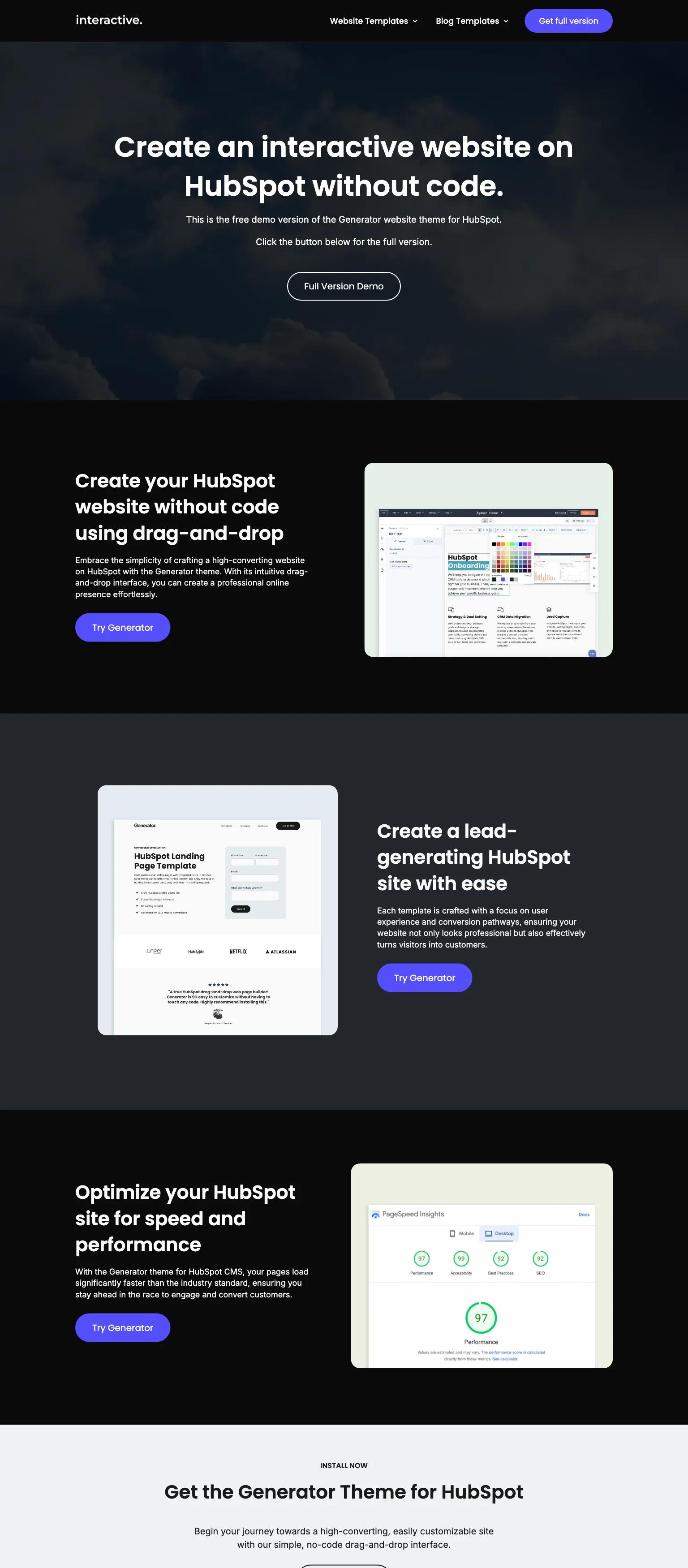 Interactive screenshot