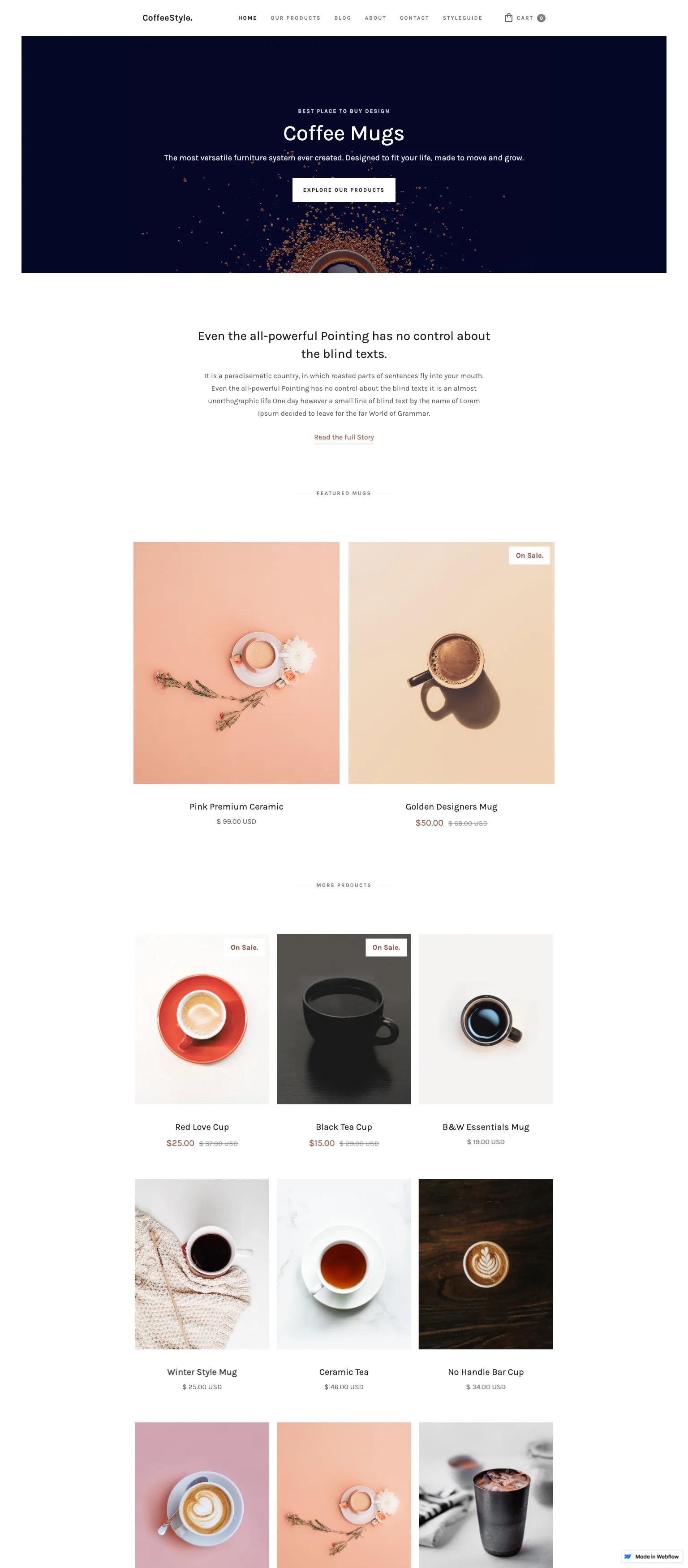 CoffeeStyle screenshot