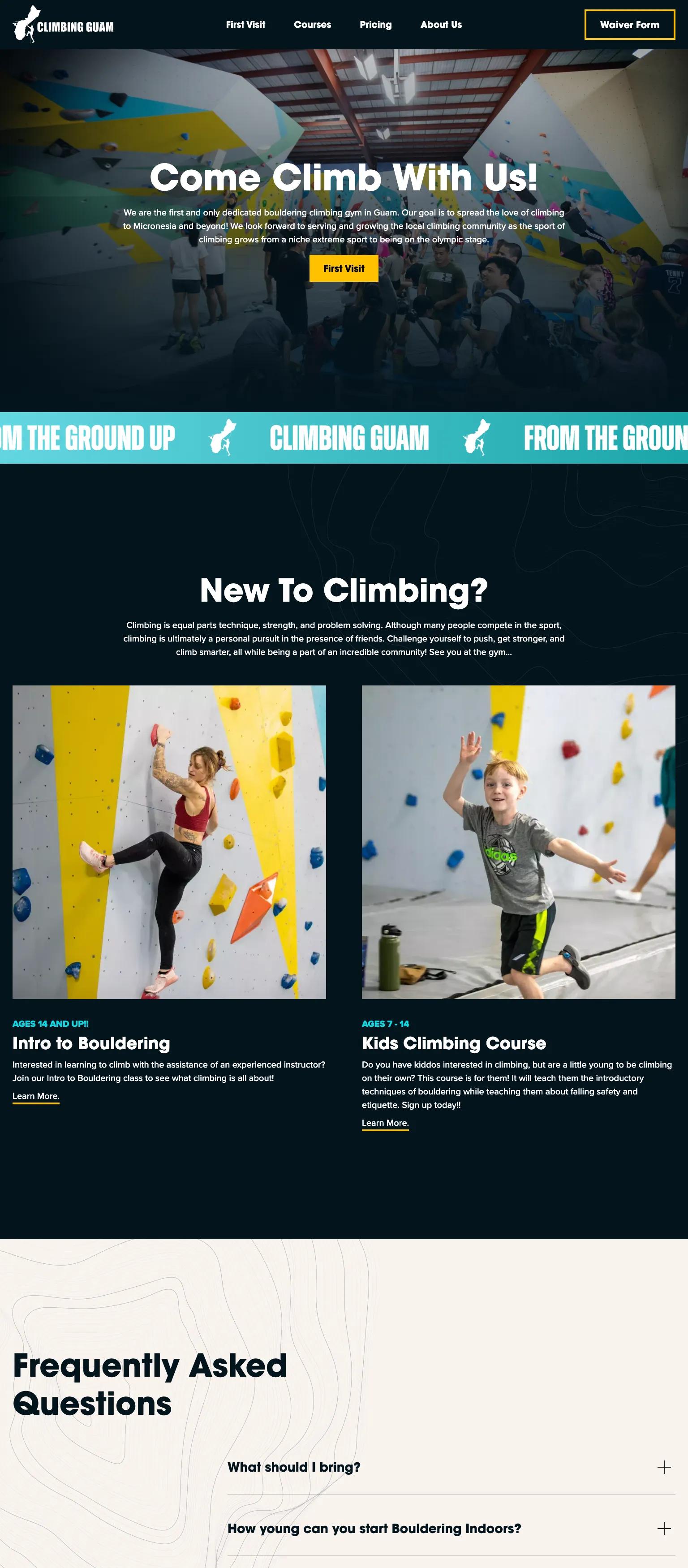 Climbing Guam screenshot