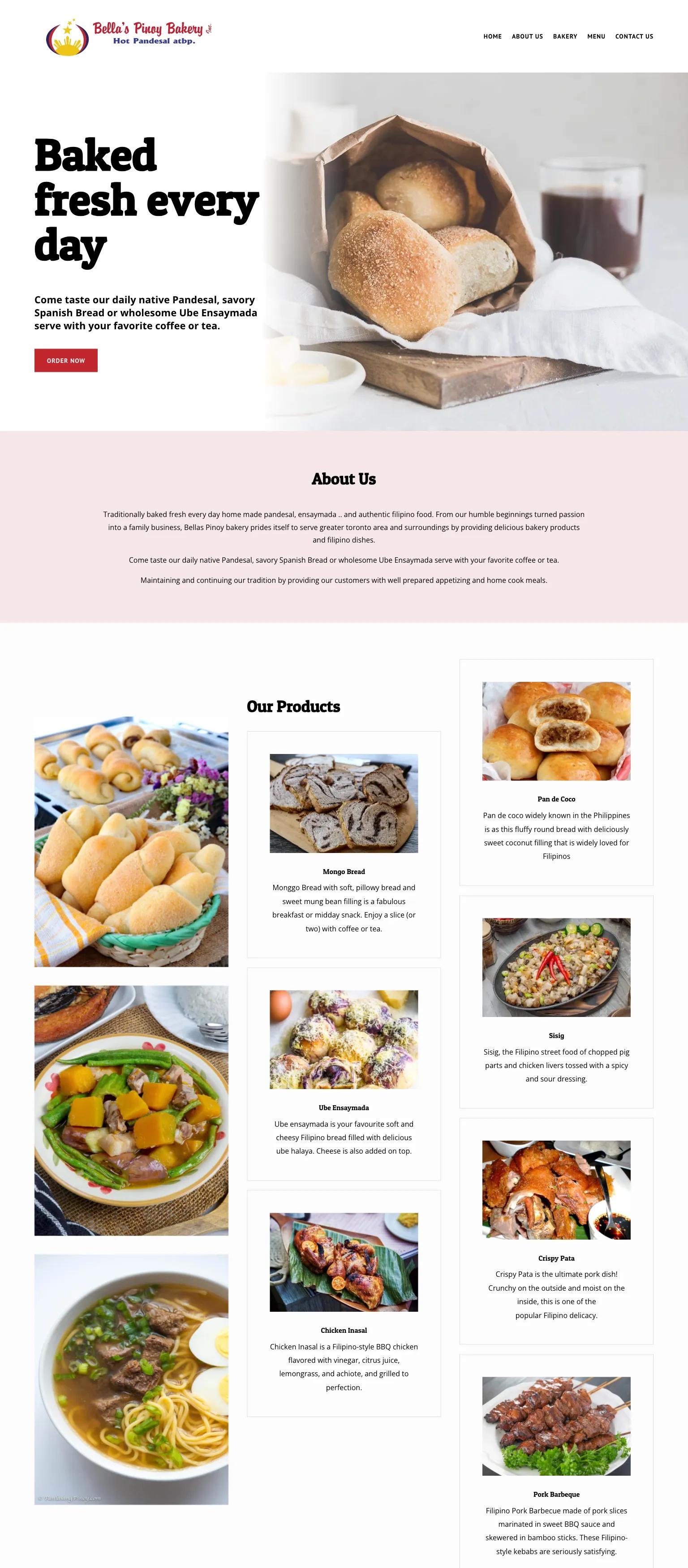 Bellas Pinoy Bakery screenshot