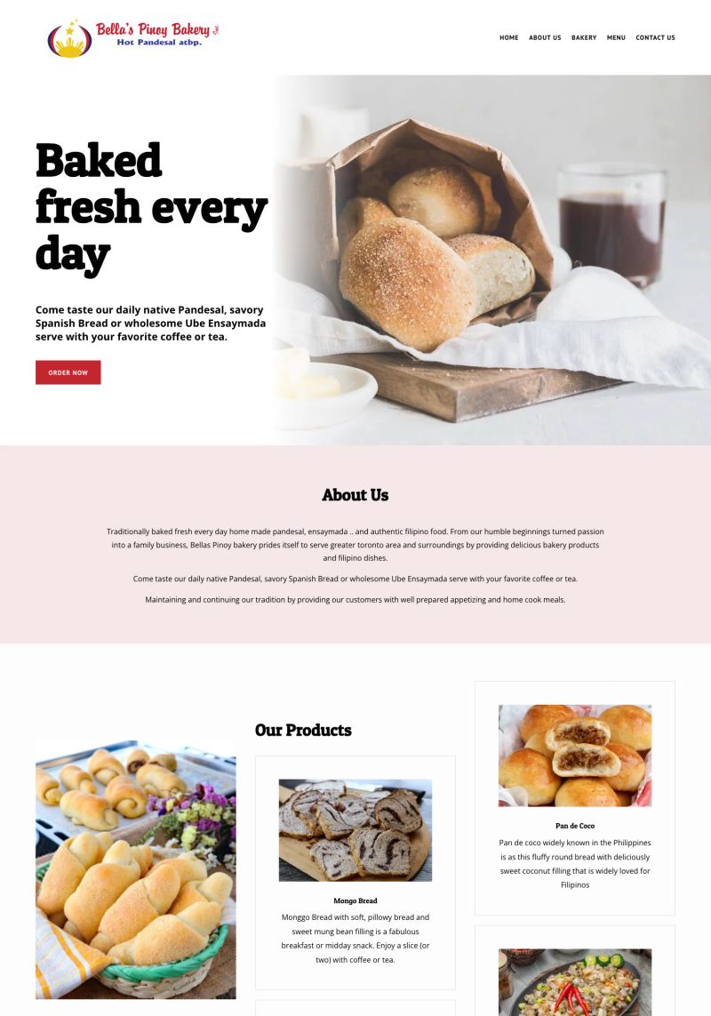 Bellas Pinoy Bakery screenshot