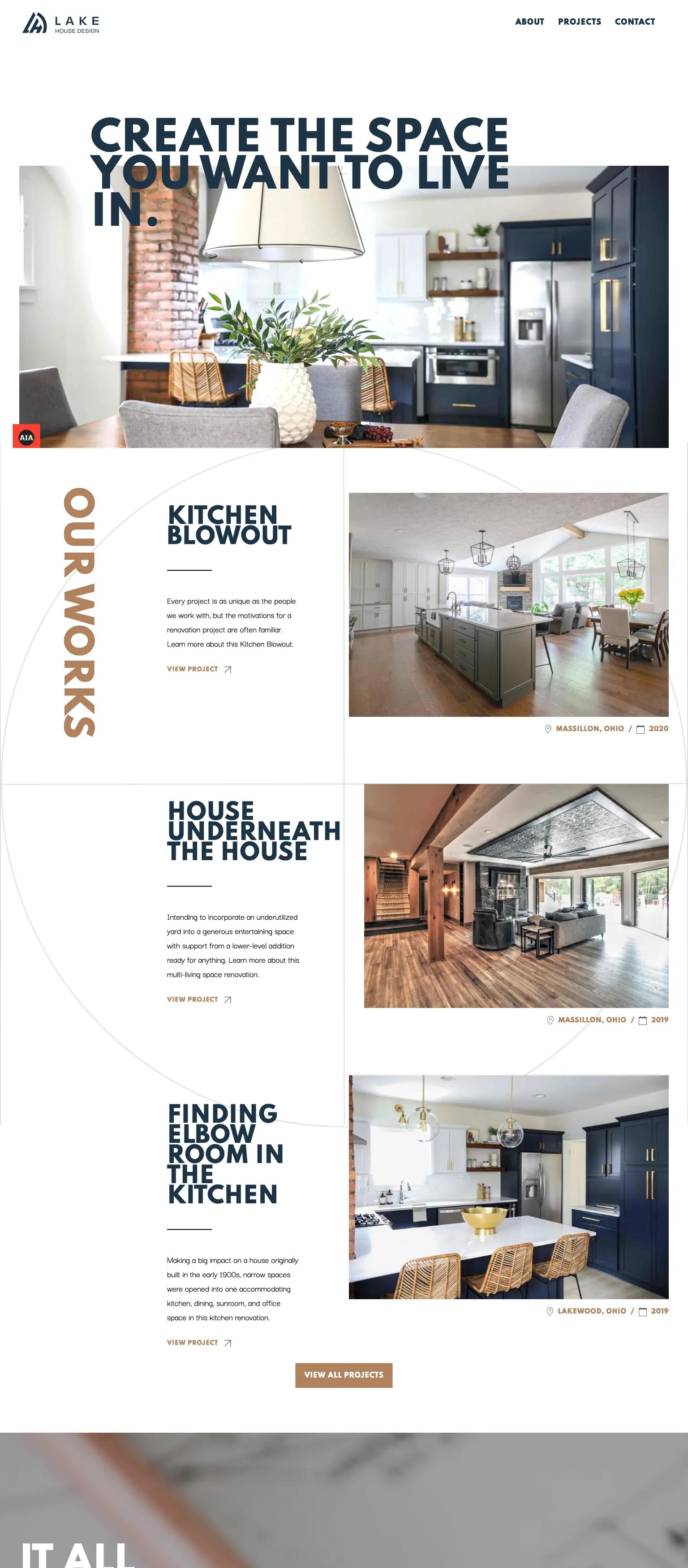 Lakehouse Design screenshot