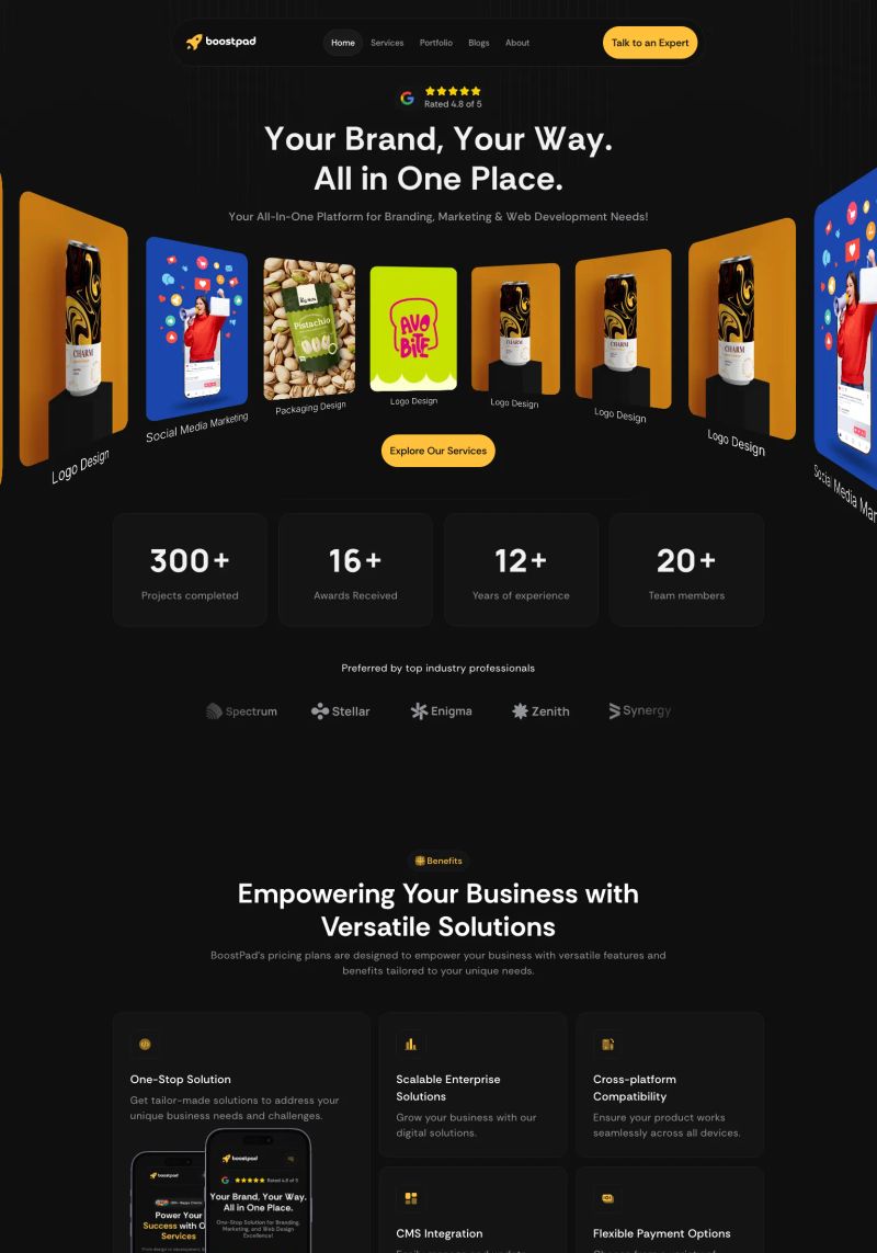 BoostPad screenshot