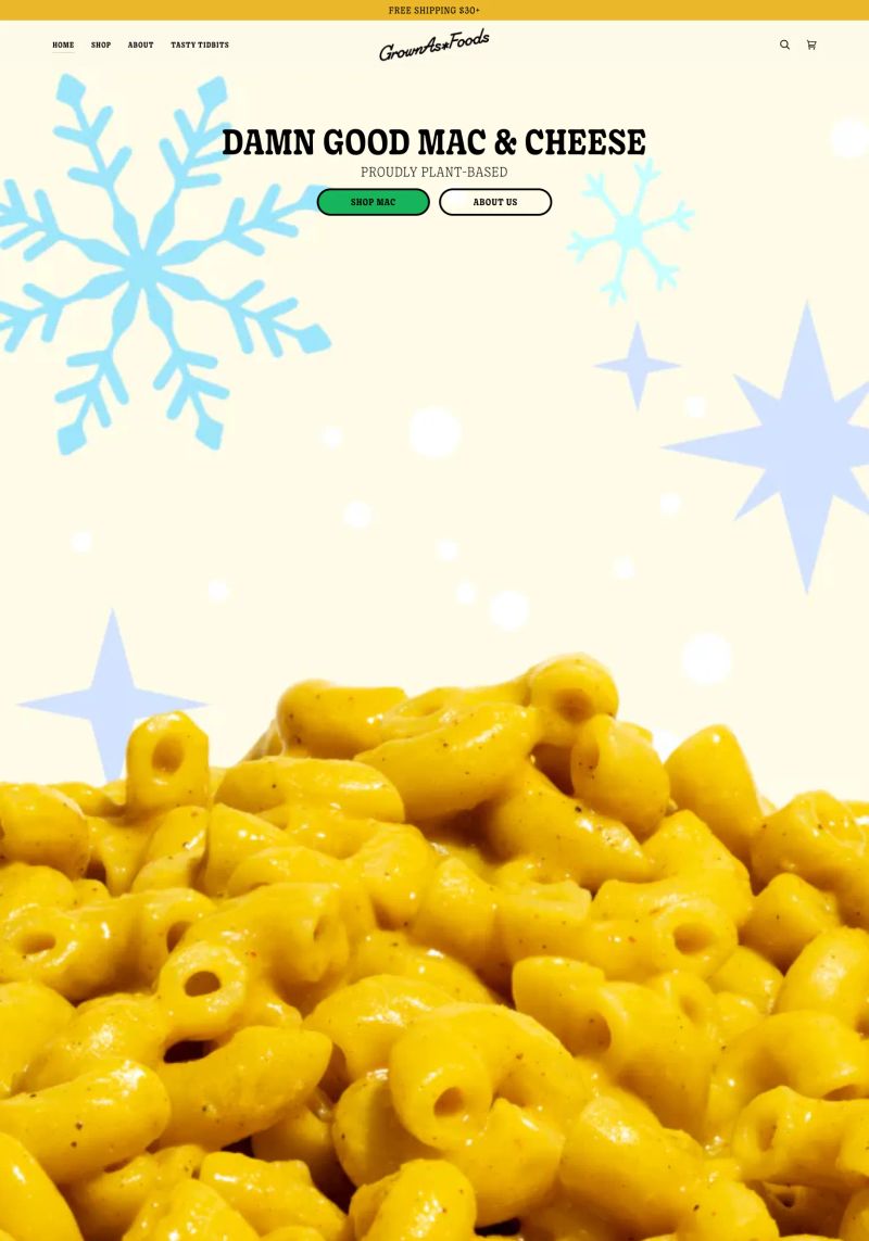 GrownAs* Foods screenshot