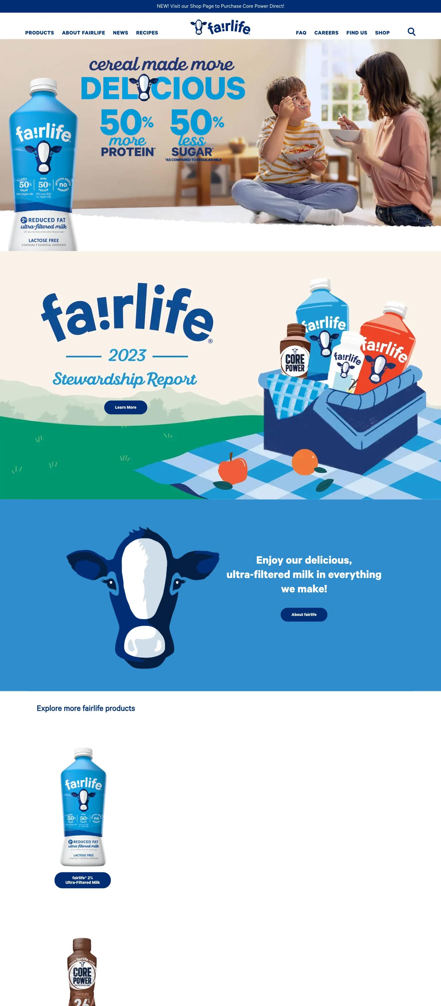 fairlife screenshot