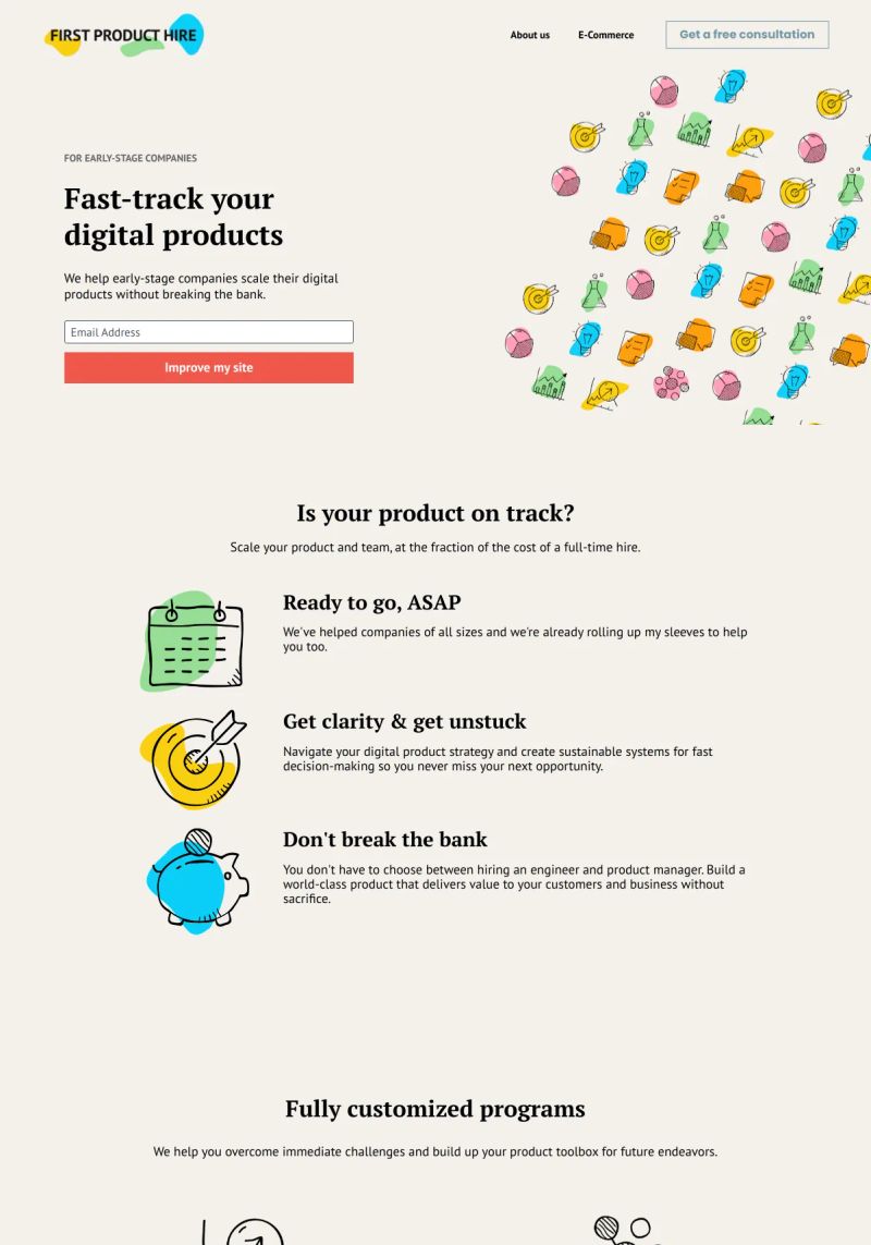 First Product Hire screenshot