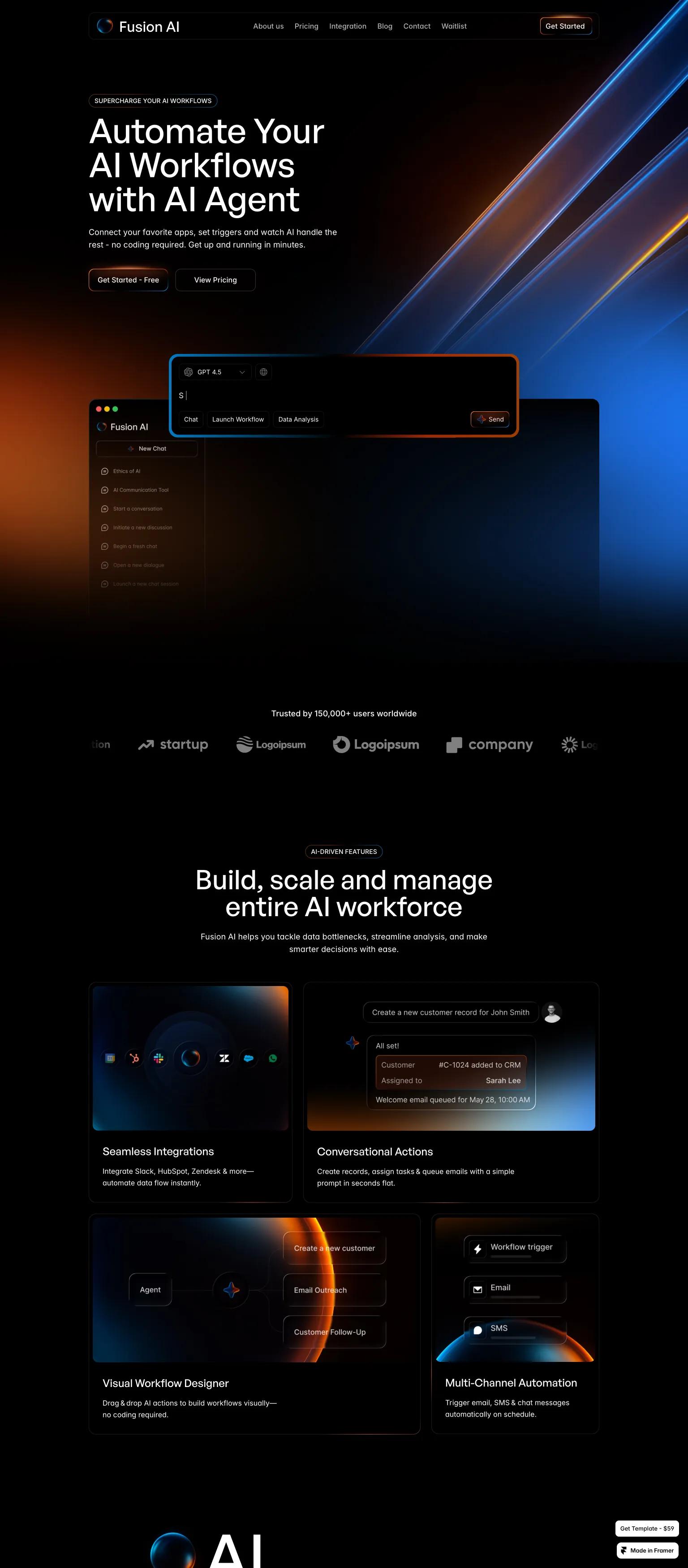 Fusion AI screenshot