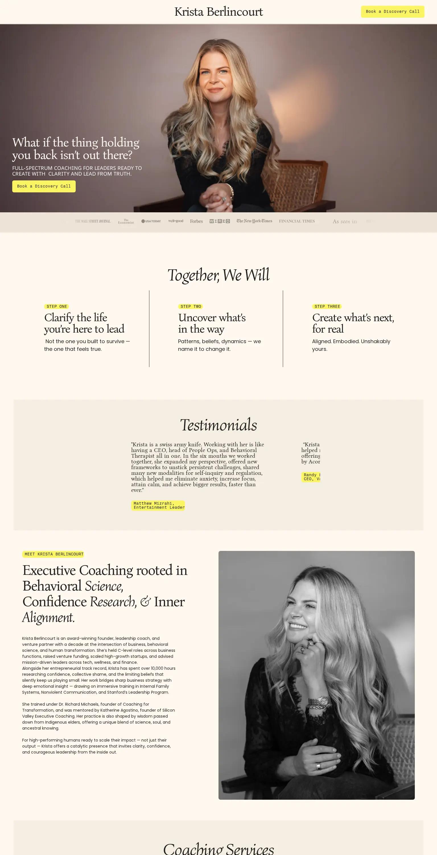 Krista Berlincourt screenshot