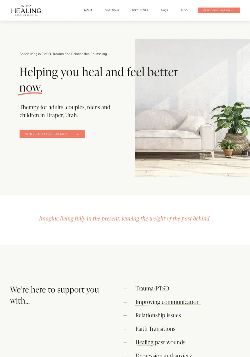 Inner Healing Utah screenshot