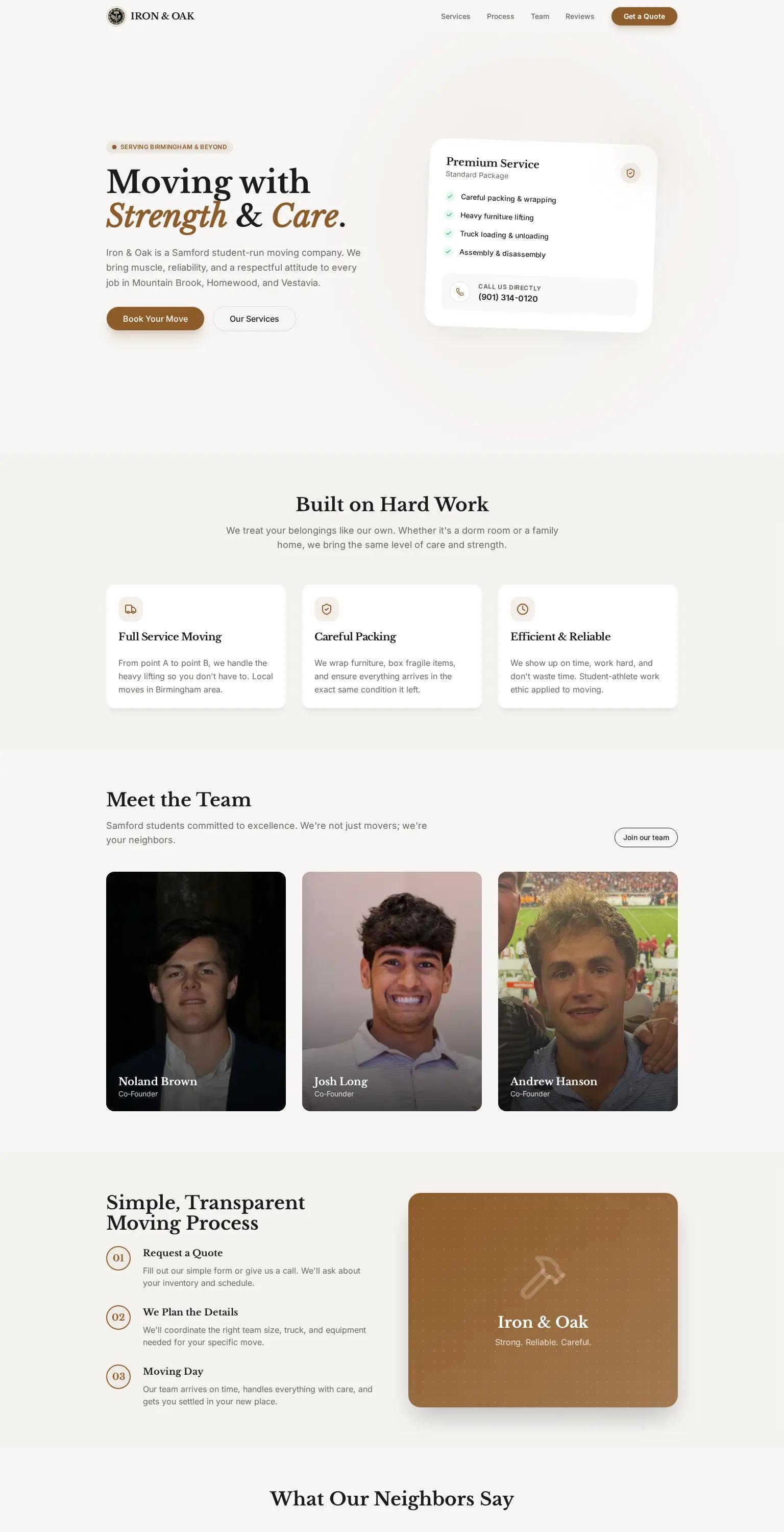 Iron & Oak screenshot