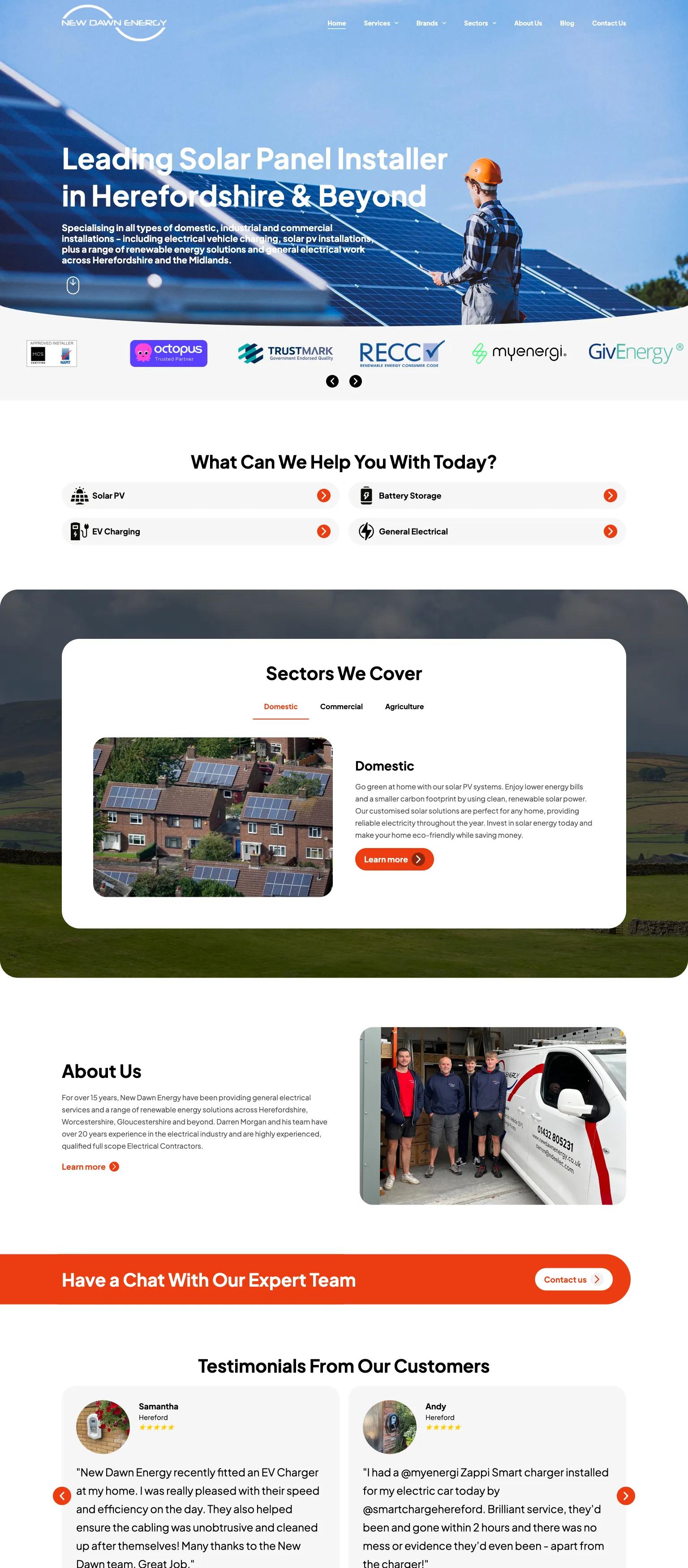 New Dawn Energy screenshot